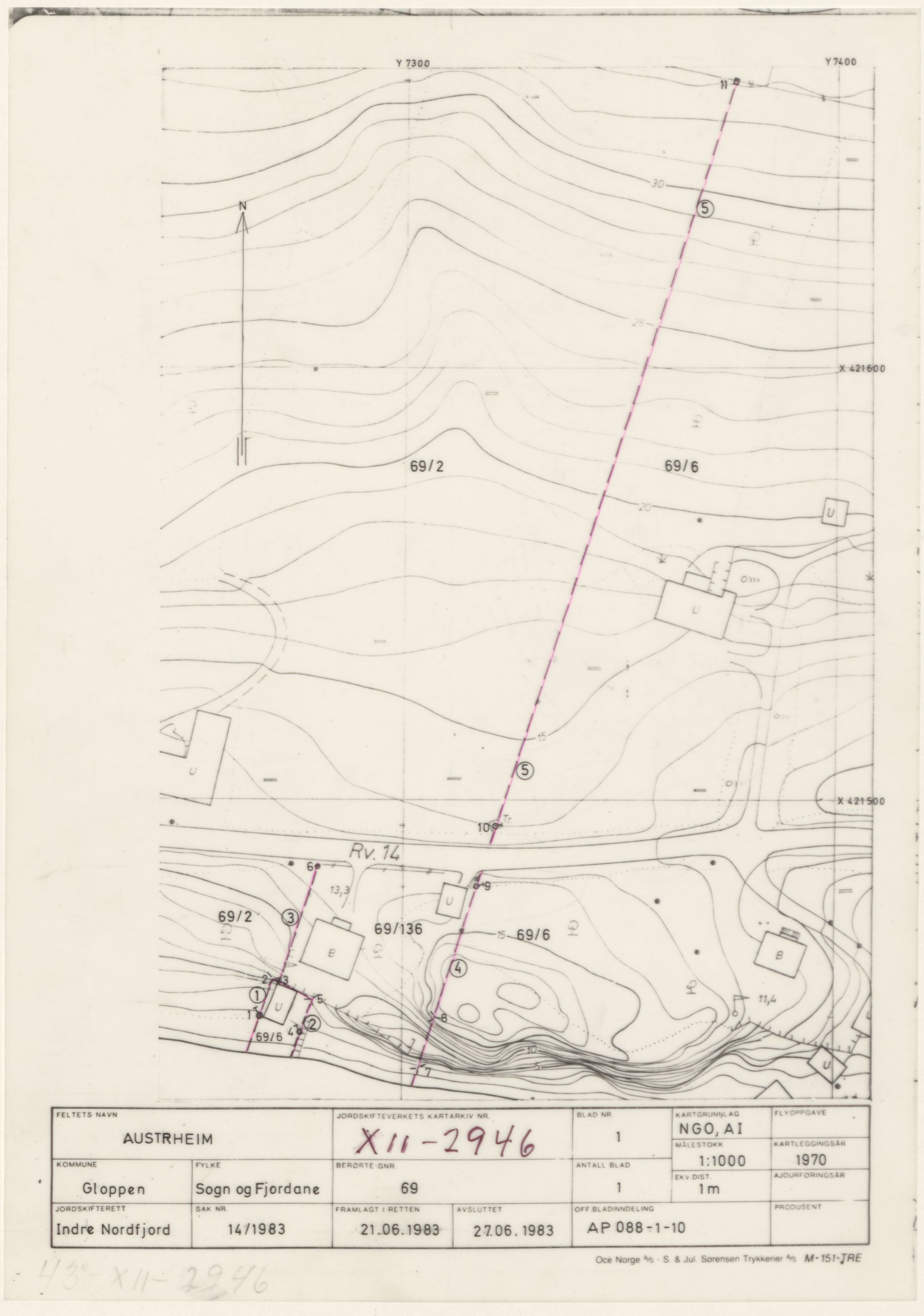 Jordskifteverkets kartarkiv, RA/S-3929/T, 1859-1988, p. 3622