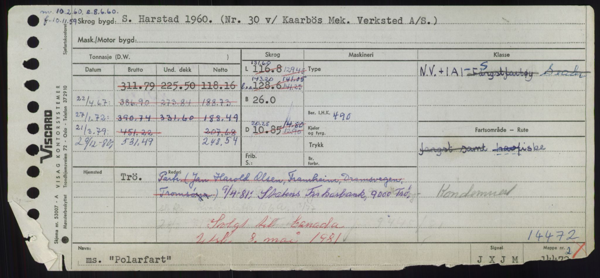 Sjøfartsdirektoratet med forløpere, Skipsmålingen, AV/RA-S-1627/H/Hd/L0029: Fartøy, P, p. 359