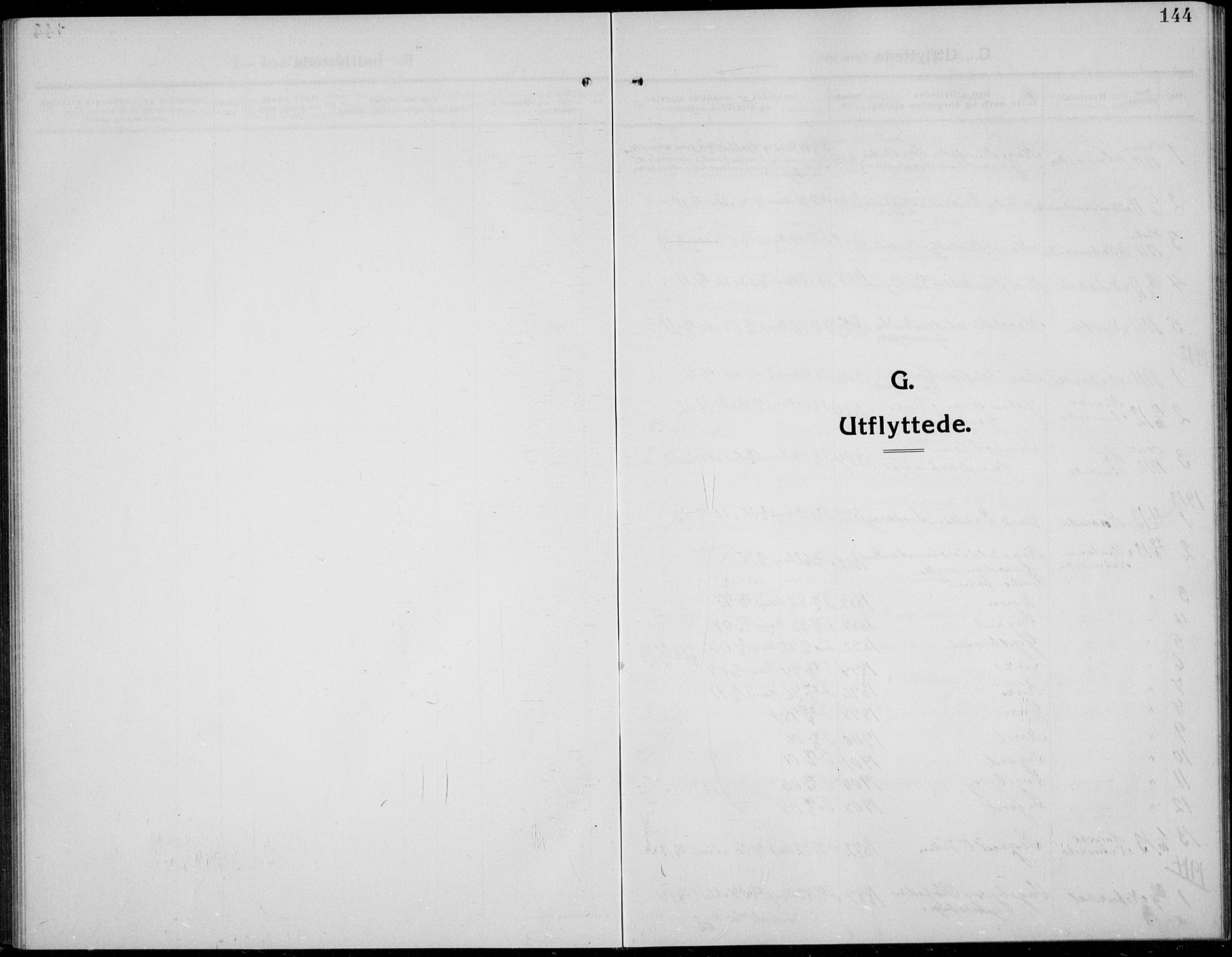 Øystre Slidre prestekontor, SAH/PREST-138/H/Ha/Hab/L0008: Parish register (copy) no. 8, 1911-1938, p. 144