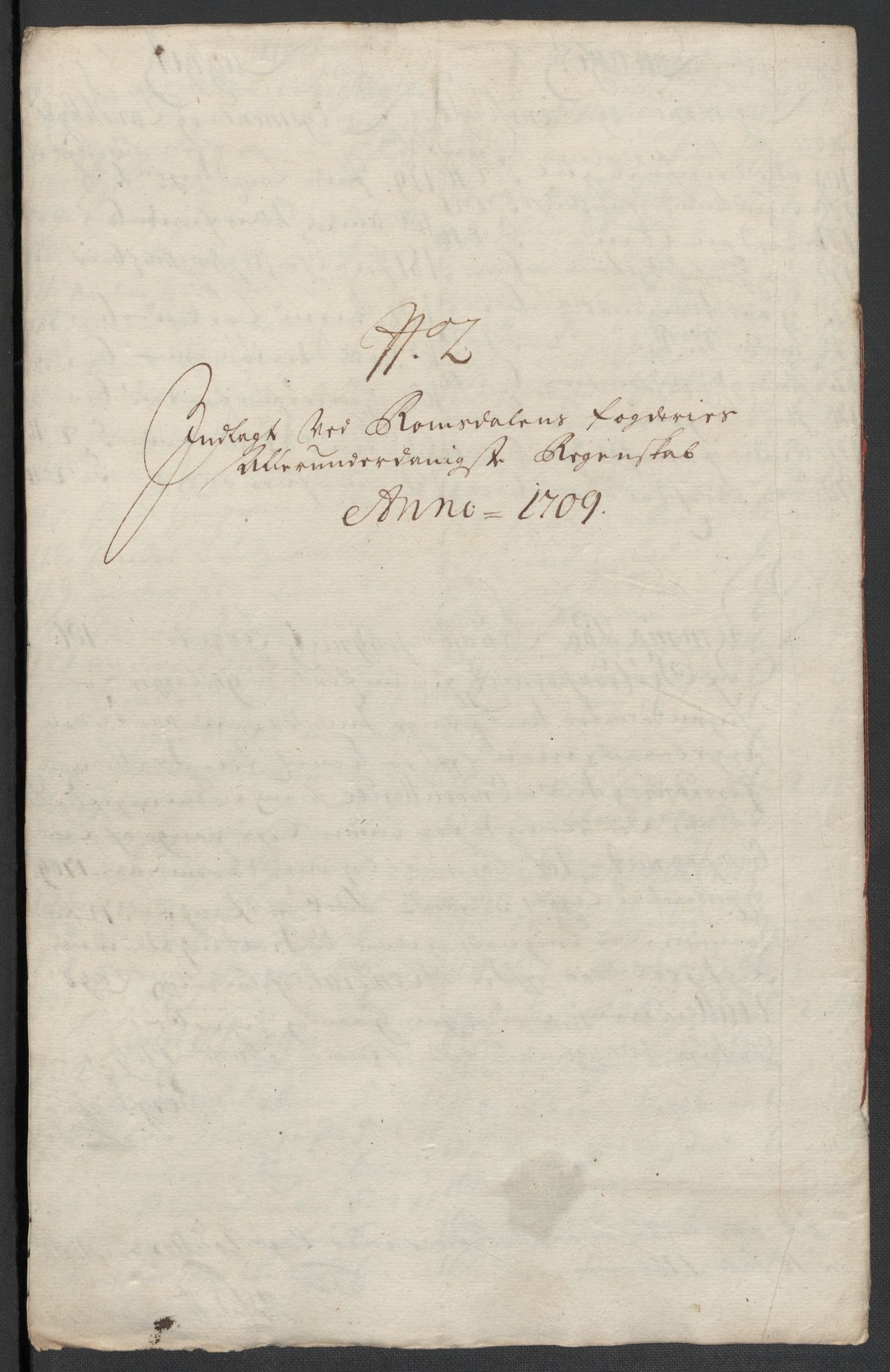 Rentekammeret inntil 1814, Reviderte regnskaper, Fogderegnskap, AV/RA-EA-4092/R55/L3659: Fogderegnskap Romsdal, 1709-1710, p. 94