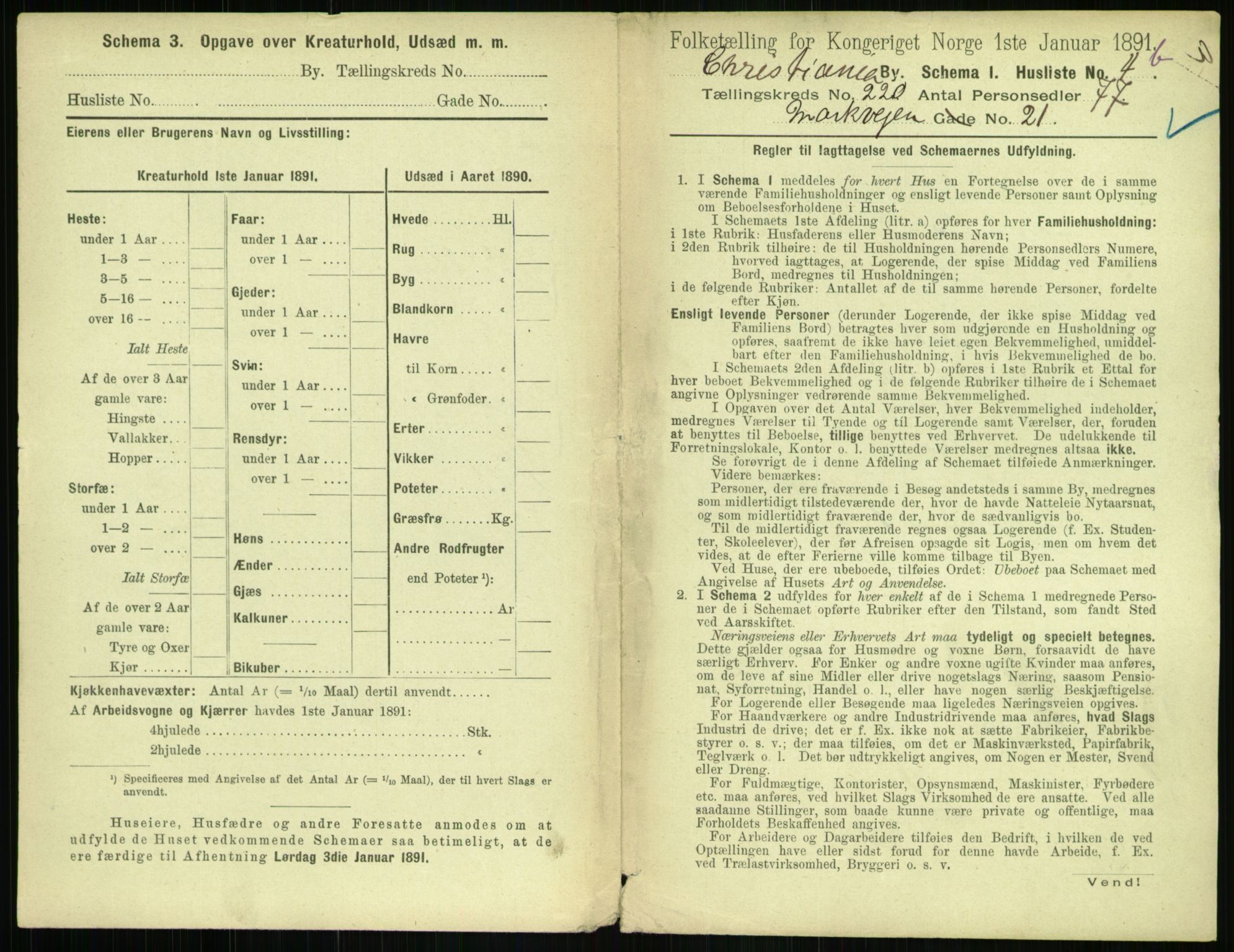 RA, 1891 census for 0301 Kristiania, 1891, p. 130655