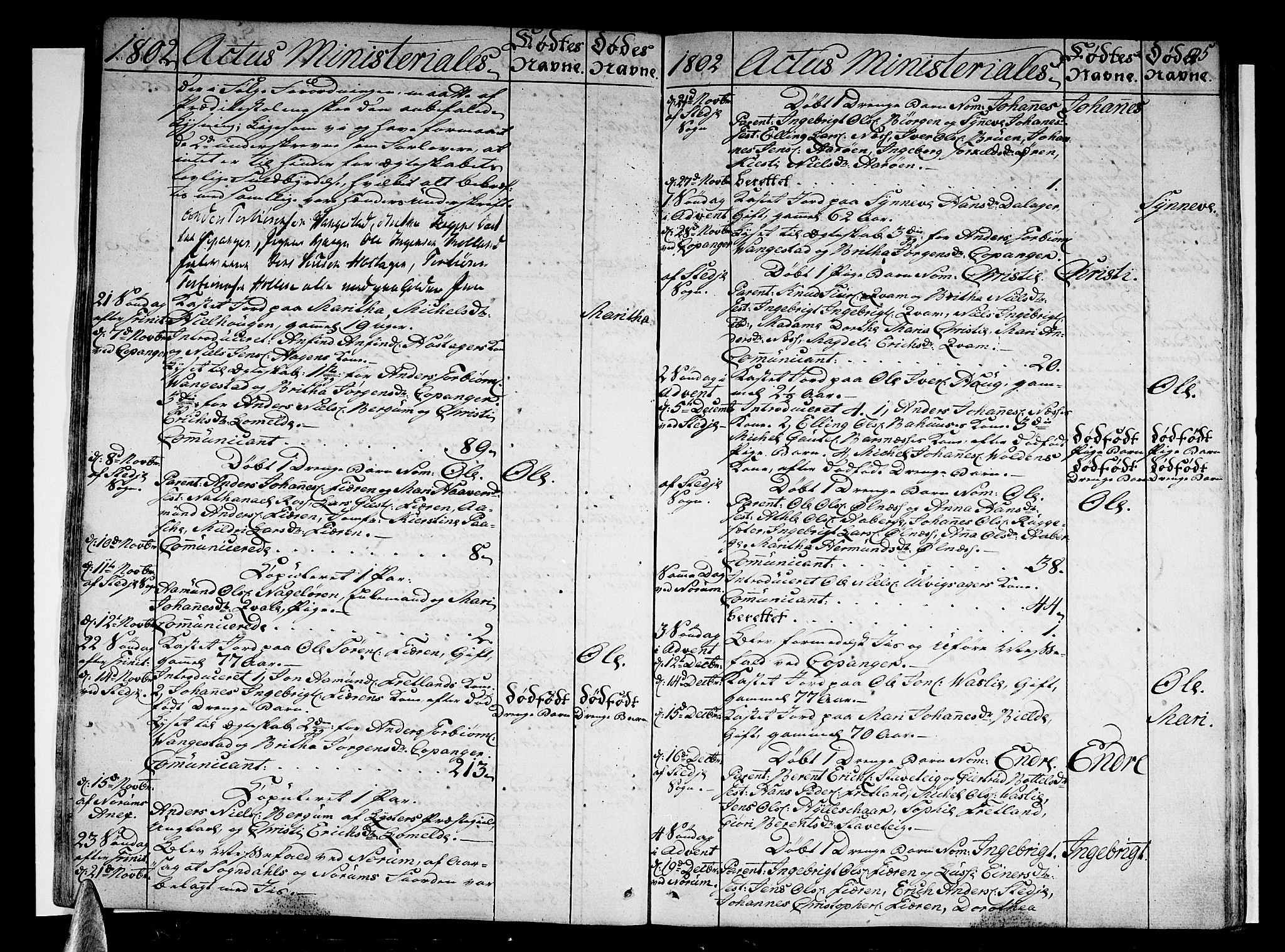 Sogndal sokneprestembete, AV/SAB-A-81301/H/Haa/Haaa/L0008: Parish register (official) no. A 8, 1795-1809, p. 95