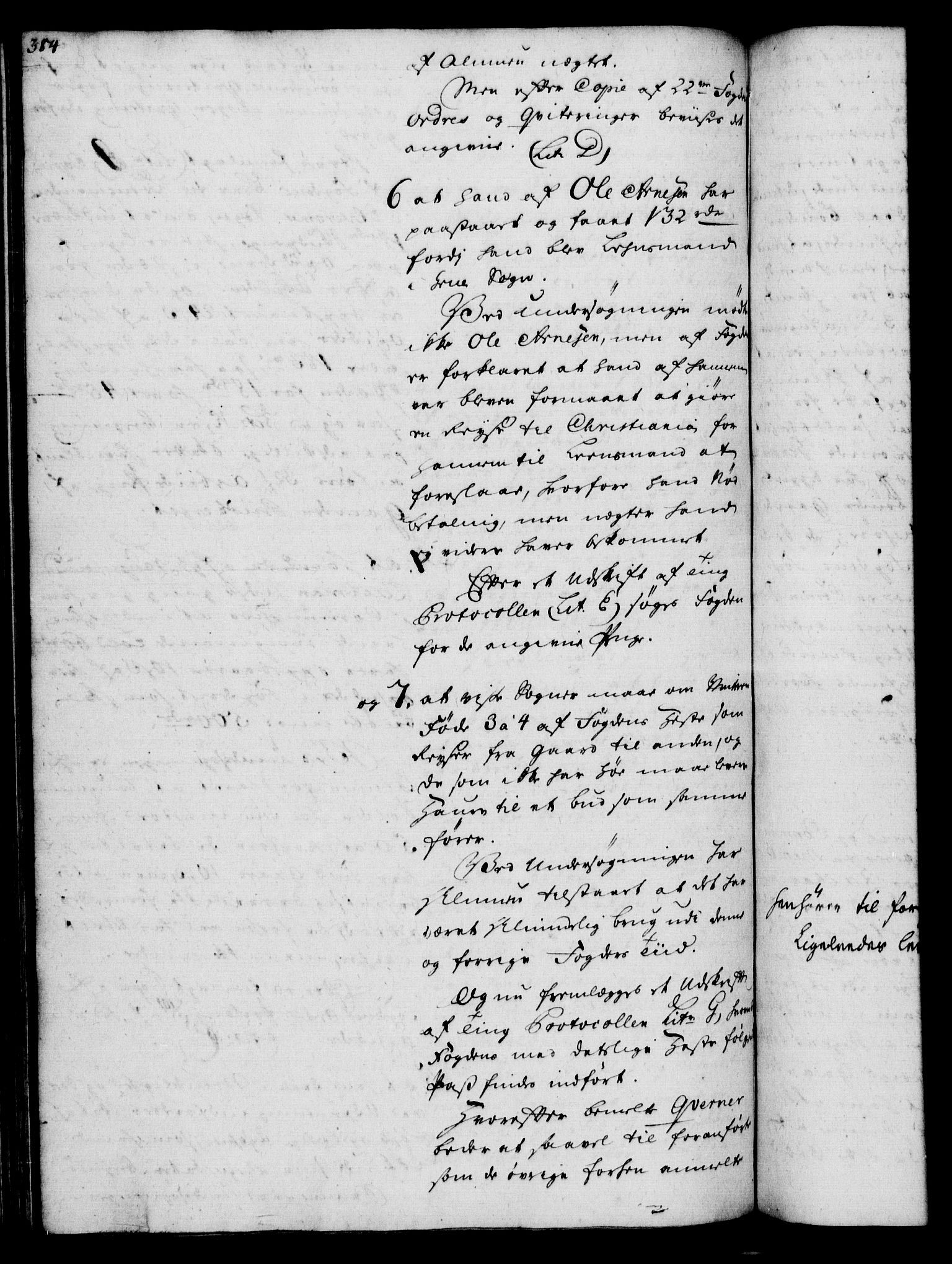 Rentekammeret, Kammerkanselliet, RA/EA-3111/G/Gh/Gha/L0032: Norsk ekstraktmemorialprotokoll (merket RK 53.77), 1753-1755, p. 384