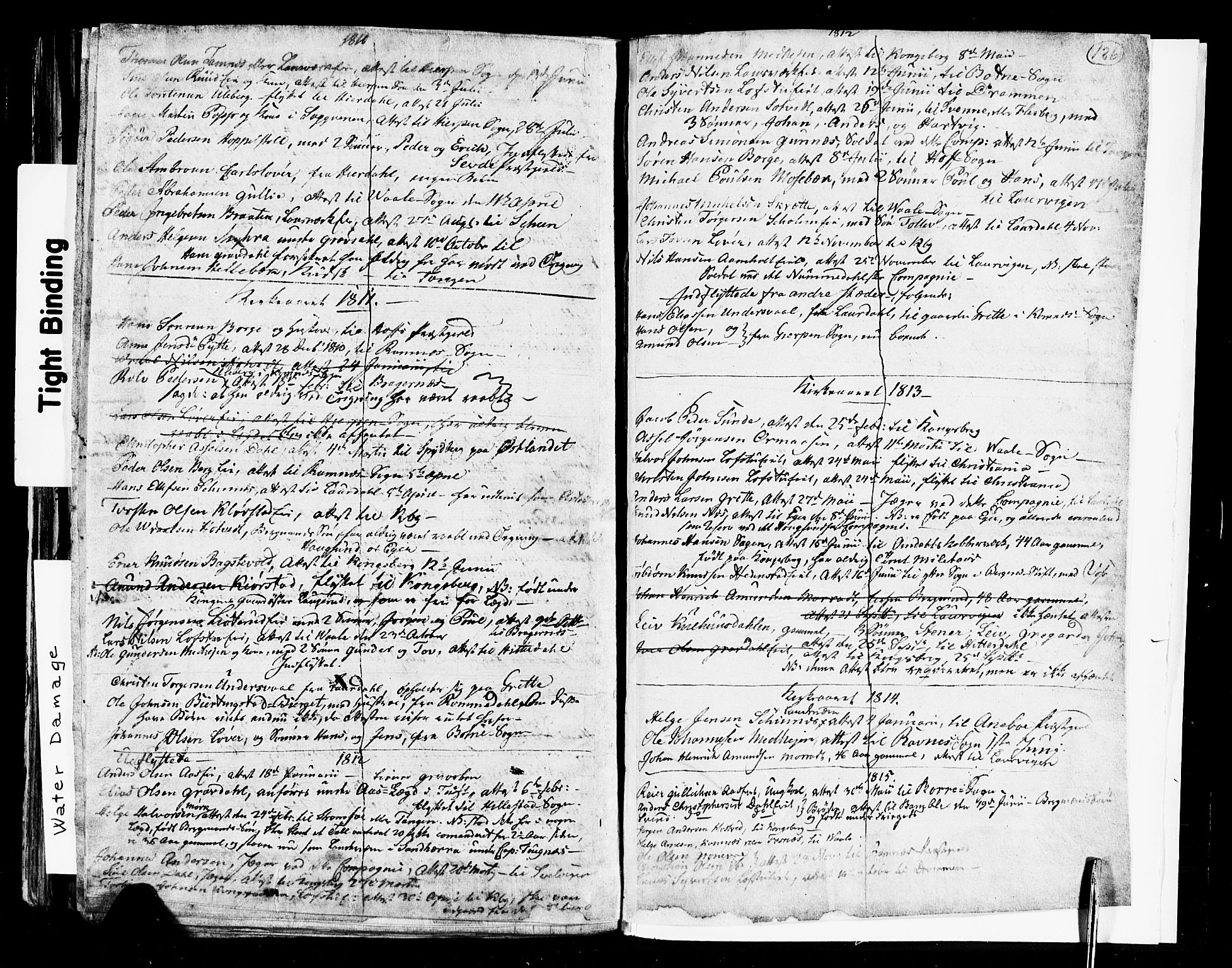Sandsvær kirkebøker, SAKO/A-244/G/Ga/L0002: Parish register (copy) no. I 2, 1796-1817, p. 126