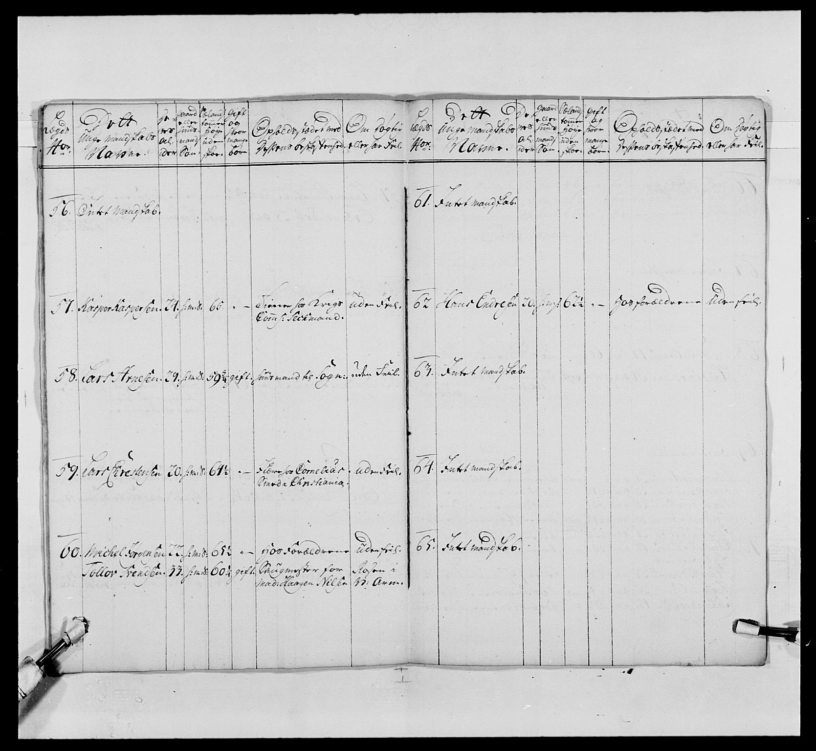 Kommanderende general (KG I) med Det norske krigsdirektorium, AV/RA-EA-5419/E/Ea/L0487: 1. Akershusiske regiment, 1750-1761, p. 348