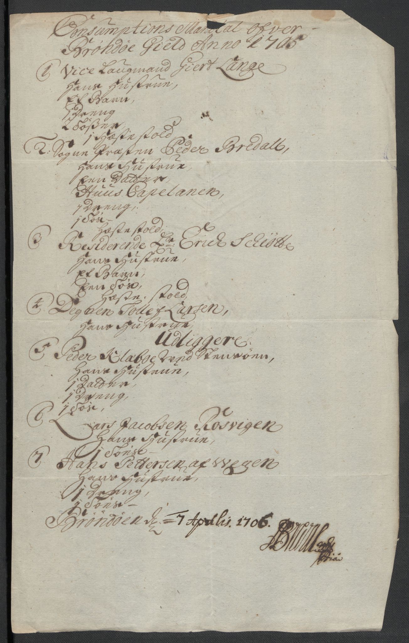 Rentekammeret inntil 1814, Reviderte regnskaper, Fogderegnskap, AV/RA-EA-4092/R65/L4508: Fogderegnskap Helgeland, 1702-1705, p. 492