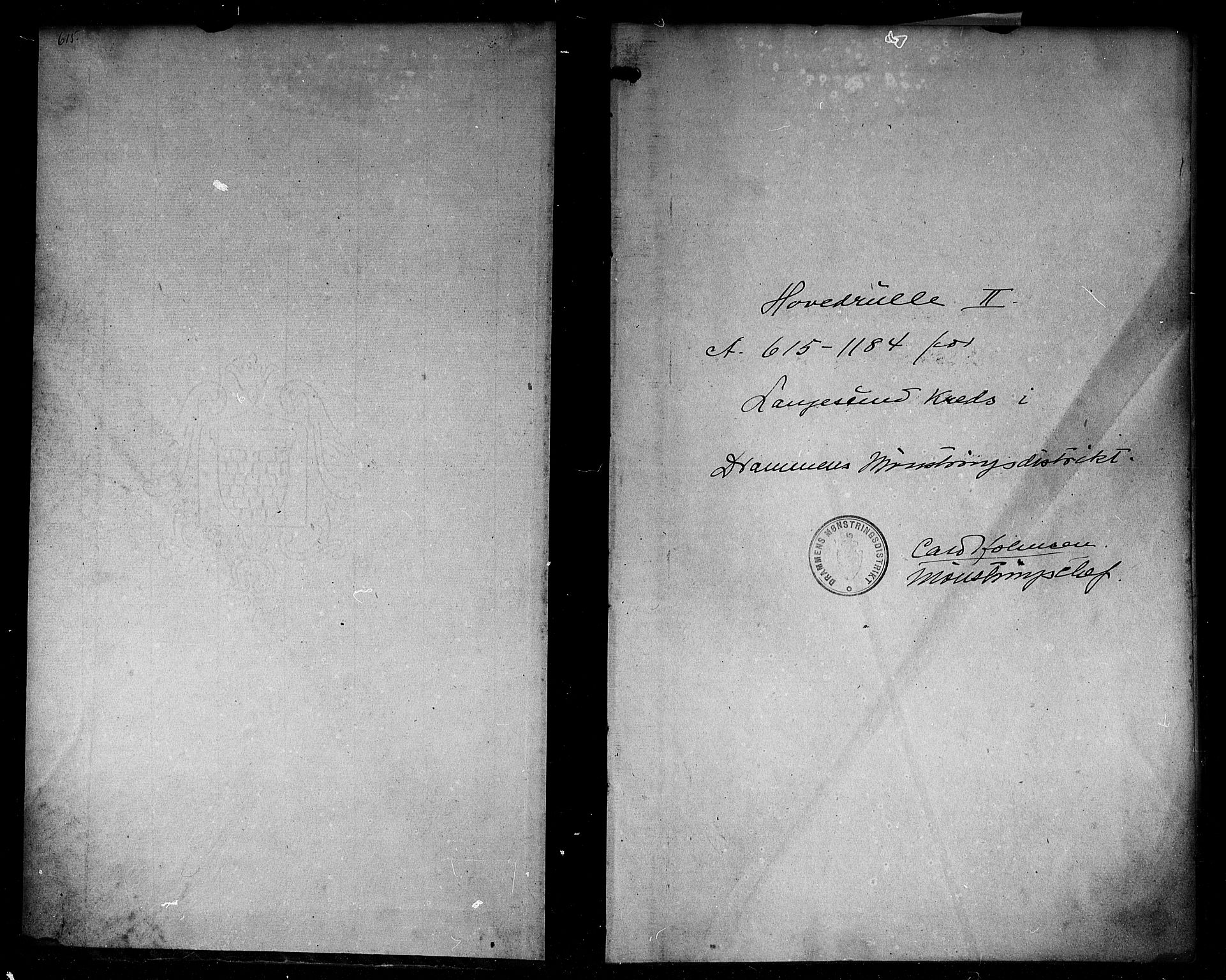 Langesund innrulleringskontor, SAKO/A-831/F/Fc/L0003: Hovedrulle, 1870-1891, p. 2