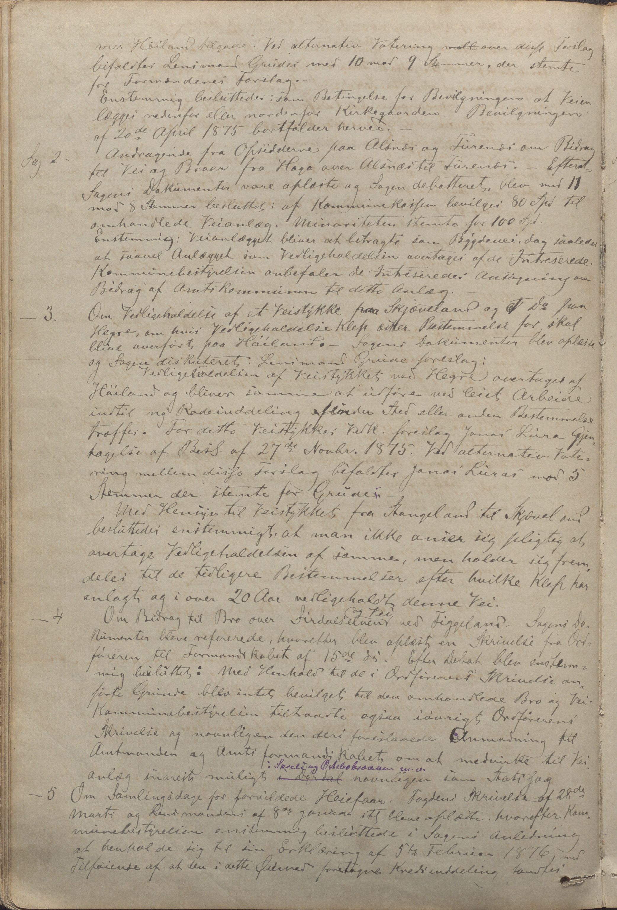 Høyland kommune - Formannskapet, IKAR/K-100046/Aa/L0002: Møtebok, 1868-1883, p. 123b
