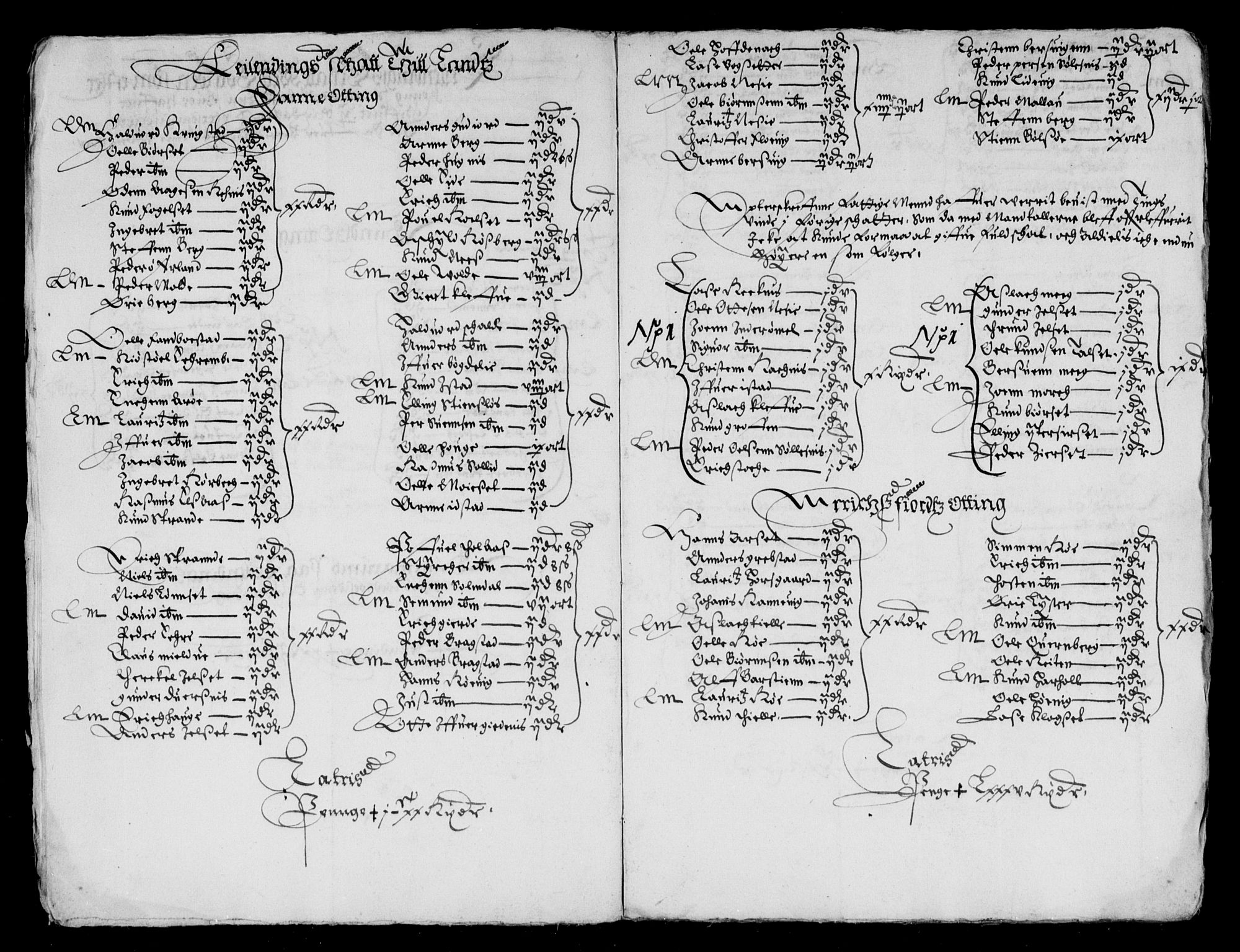 Rentekammeret inntil 1814, Reviderte regnskaper, Lensregnskaper, AV/RA-EA-5023/R/Rb/Rbw/L0078: Trondheim len, 1643-1644