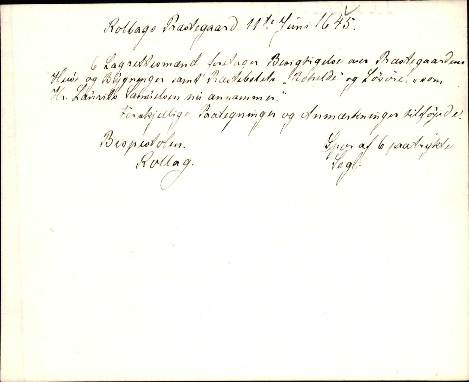 Riksarkivets diplomsamling, AV/RA-EA-5965/F35/F35k/L0002: Regestsedler: Prestearkiver fra Hedmark, Oppland, Buskerud og Vestfold, p. 307