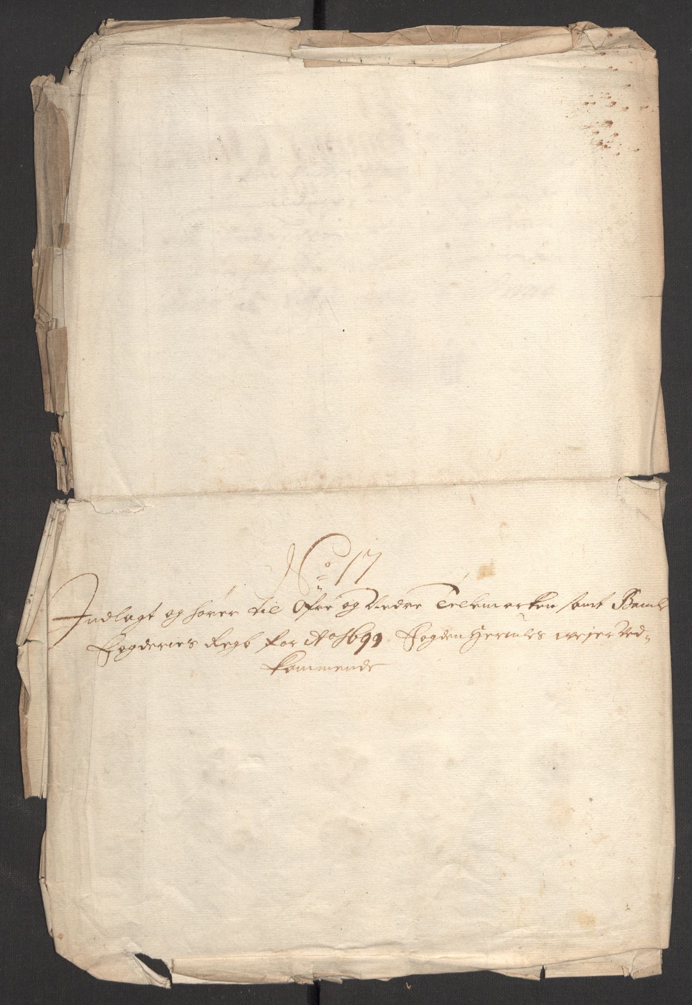 Rentekammeret inntil 1814, Reviderte regnskaper, Fogderegnskap, RA/EA-4092/R36/L2101: Fogderegnskap Øvre og Nedre Telemark og Bamble, 1699, p. 257