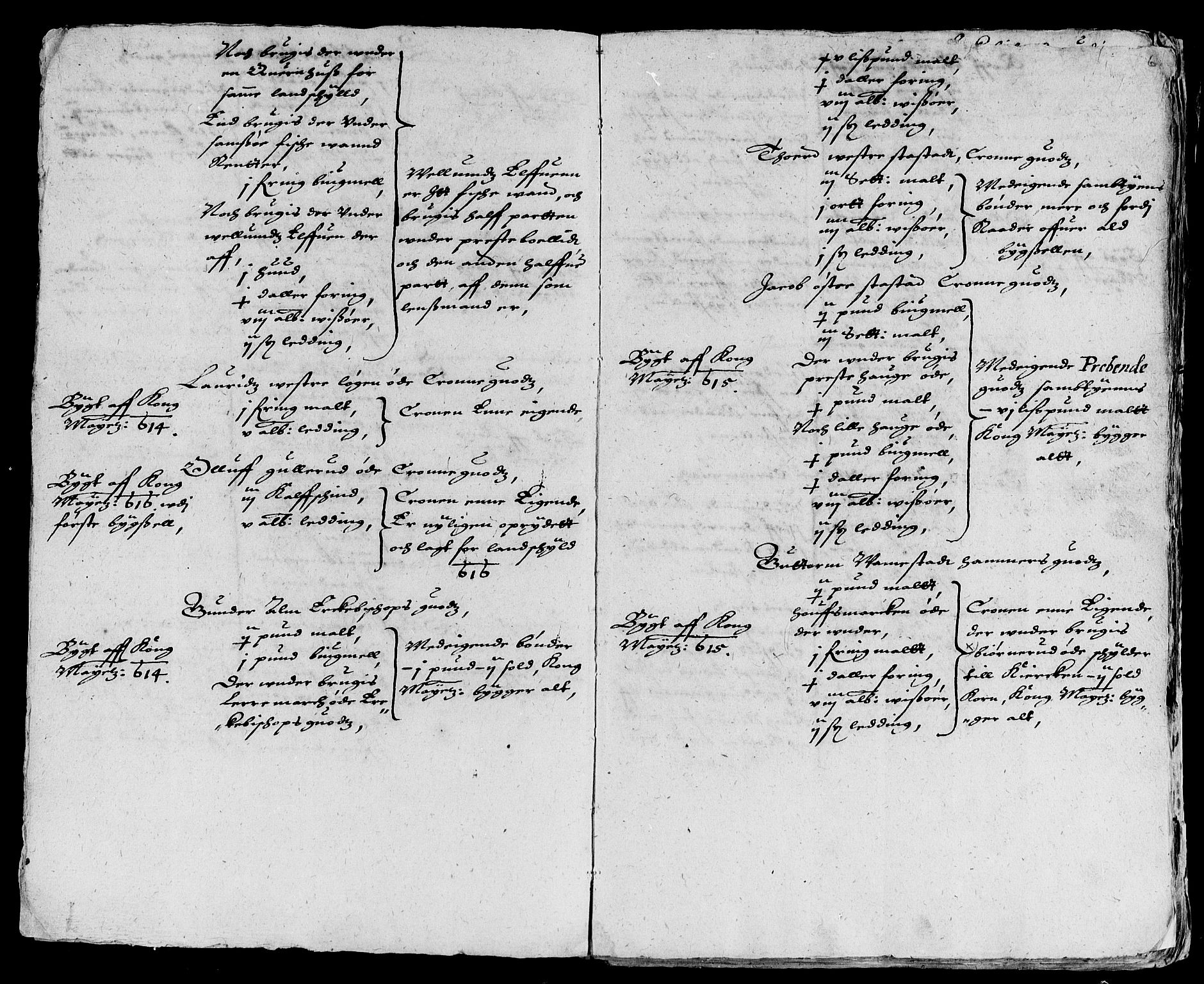 Rentekammeret inntil 1814, Reviderte regnskaper, Lensregnskaper, AV/RA-EA-5023/R/Rb/Rba/L0040: Akershus len, 1616-1617