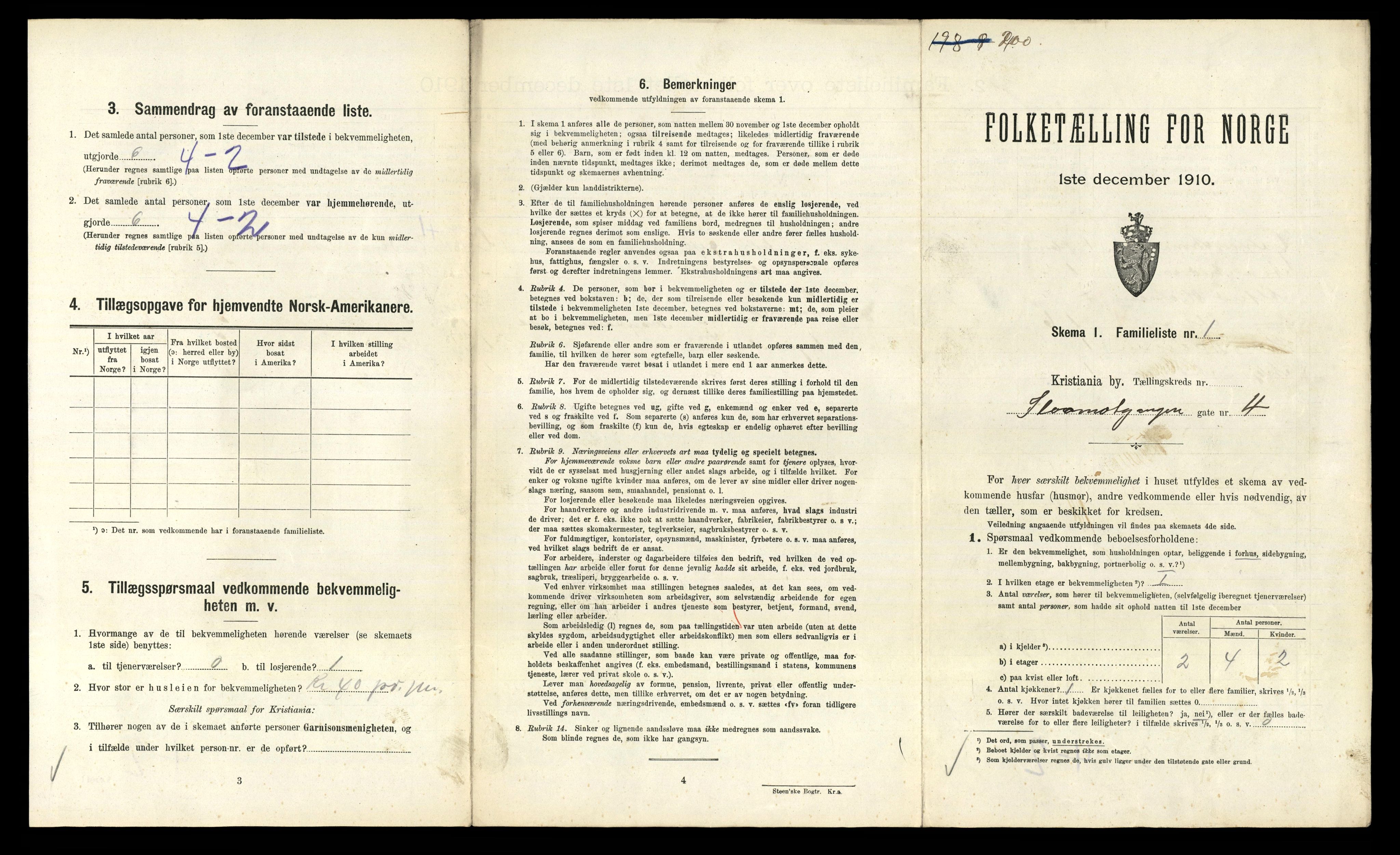 RA, 1910 census for Kristiania, 1910, p. 92487