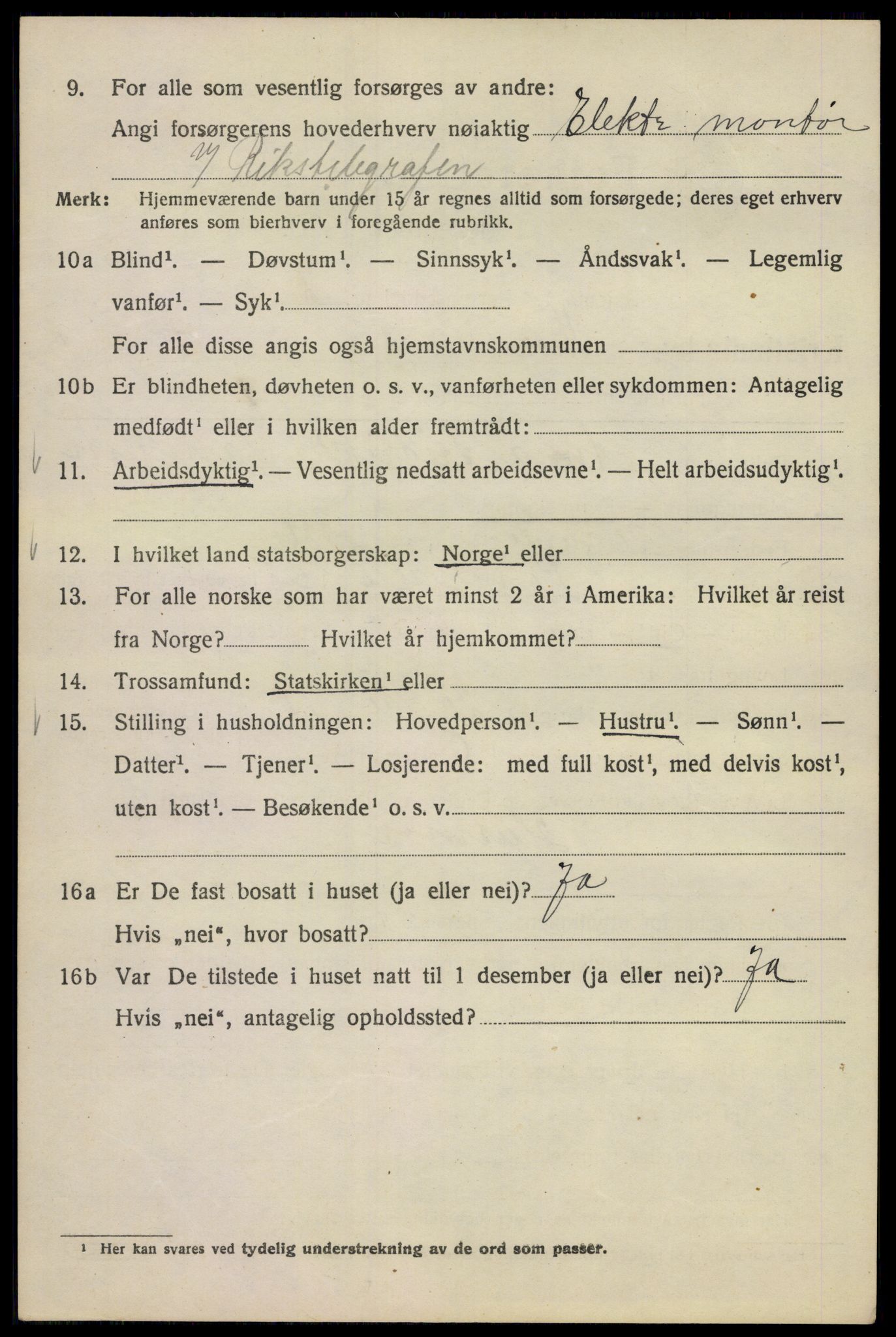 SAO, 1920 census for Kristiania, 1920, p. 573442