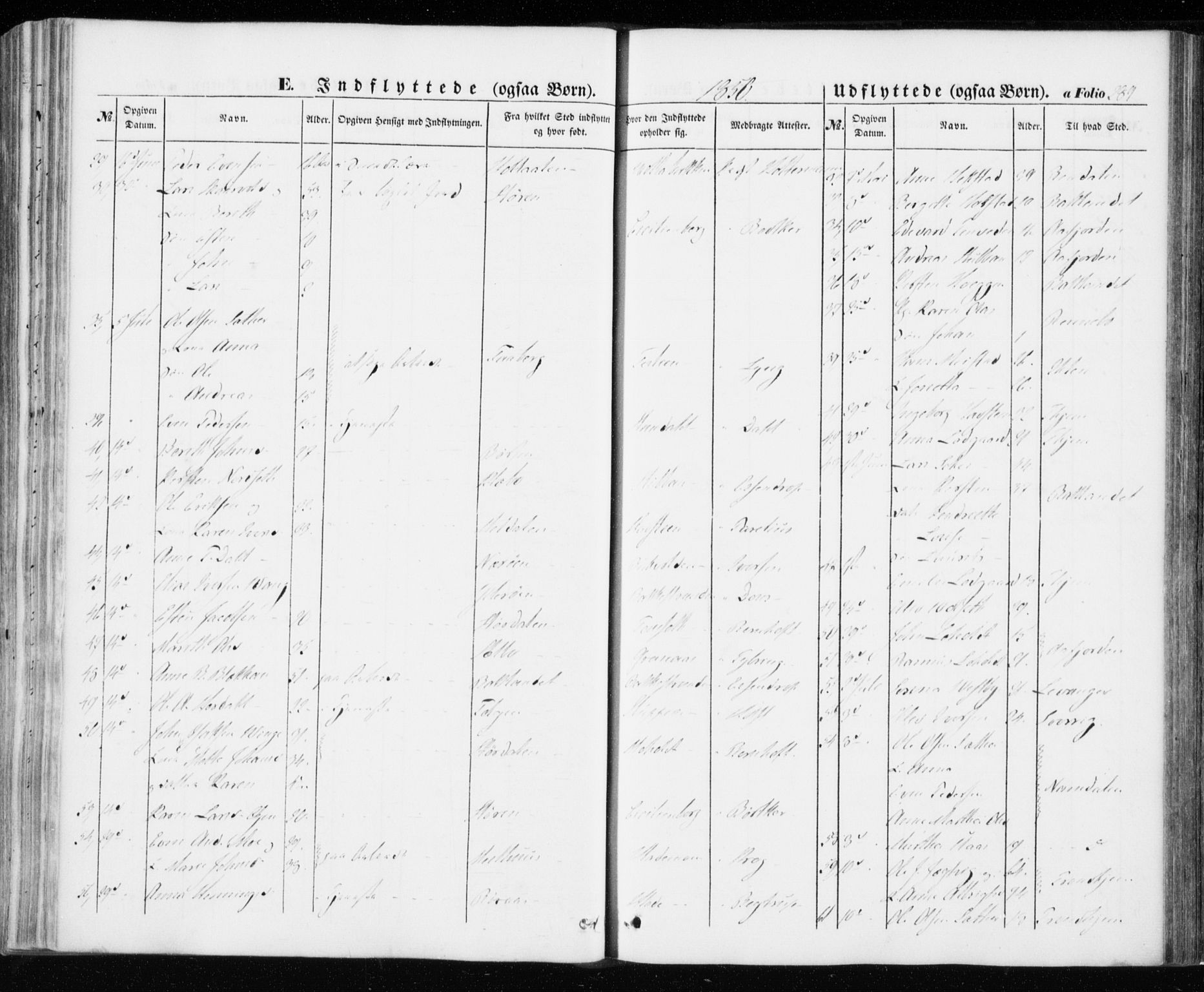 Ministerialprotokoller, klokkerbøker og fødselsregistre - Sør-Trøndelag, SAT/A-1456/606/L0291: Parish register (official) no. 606A06, 1848-1856, p. 289