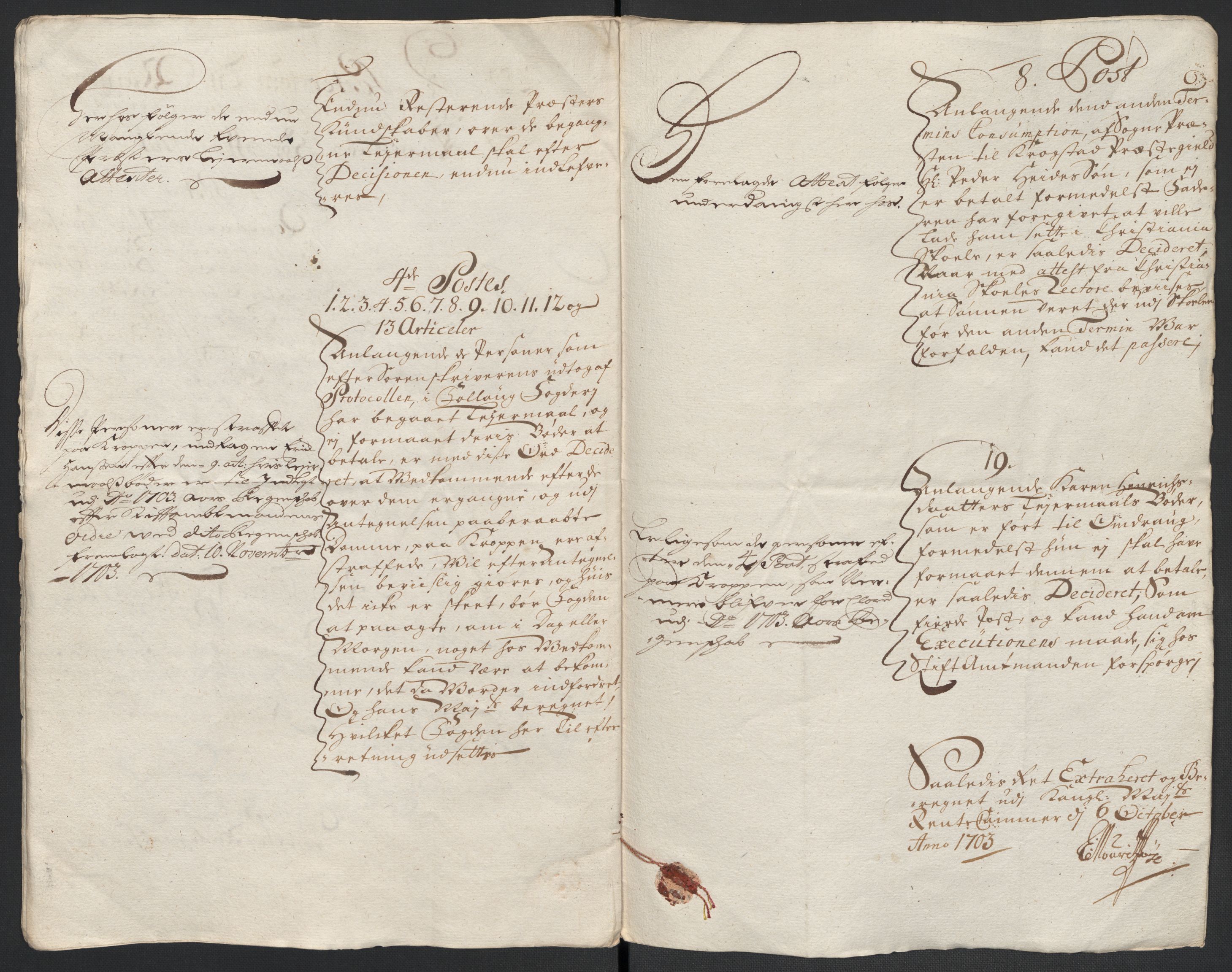 Rentekammeret inntil 1814, Reviderte regnskaper, Fogderegnskap, AV/RA-EA-4092/R10/L0445: Fogderegnskap Aker og Follo, 1703-1704, p. 34