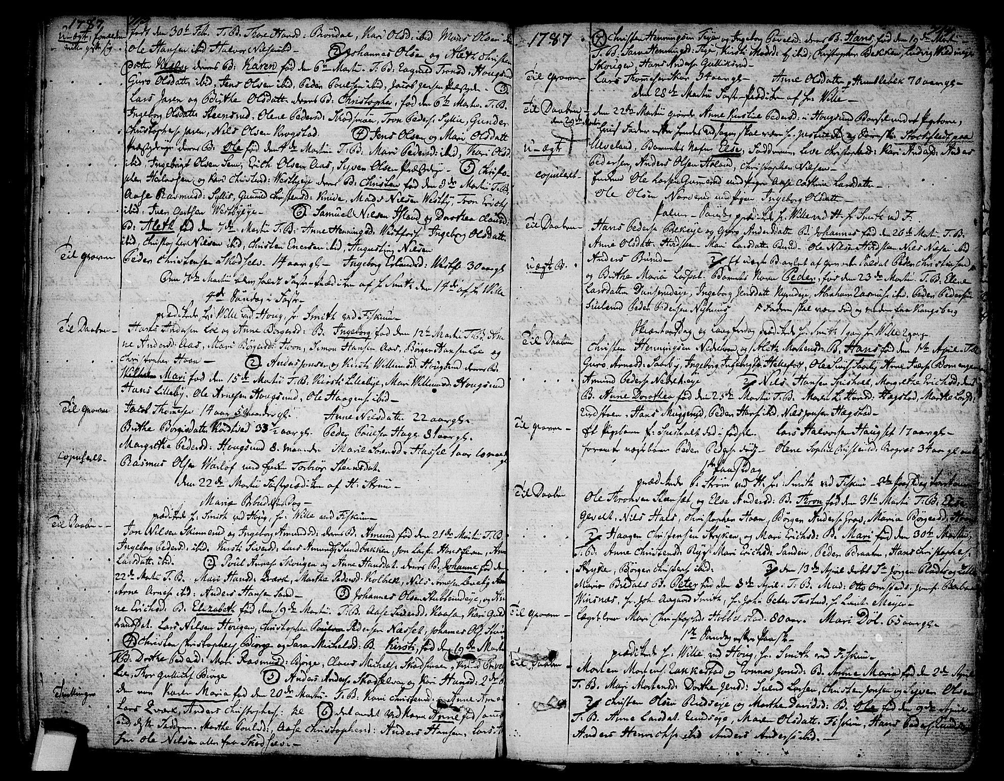 Eiker kirkebøker, SAKO/A-4/F/Fa/L0008: Parish register (official) no. I 8, 1764-1788, p. 713-714