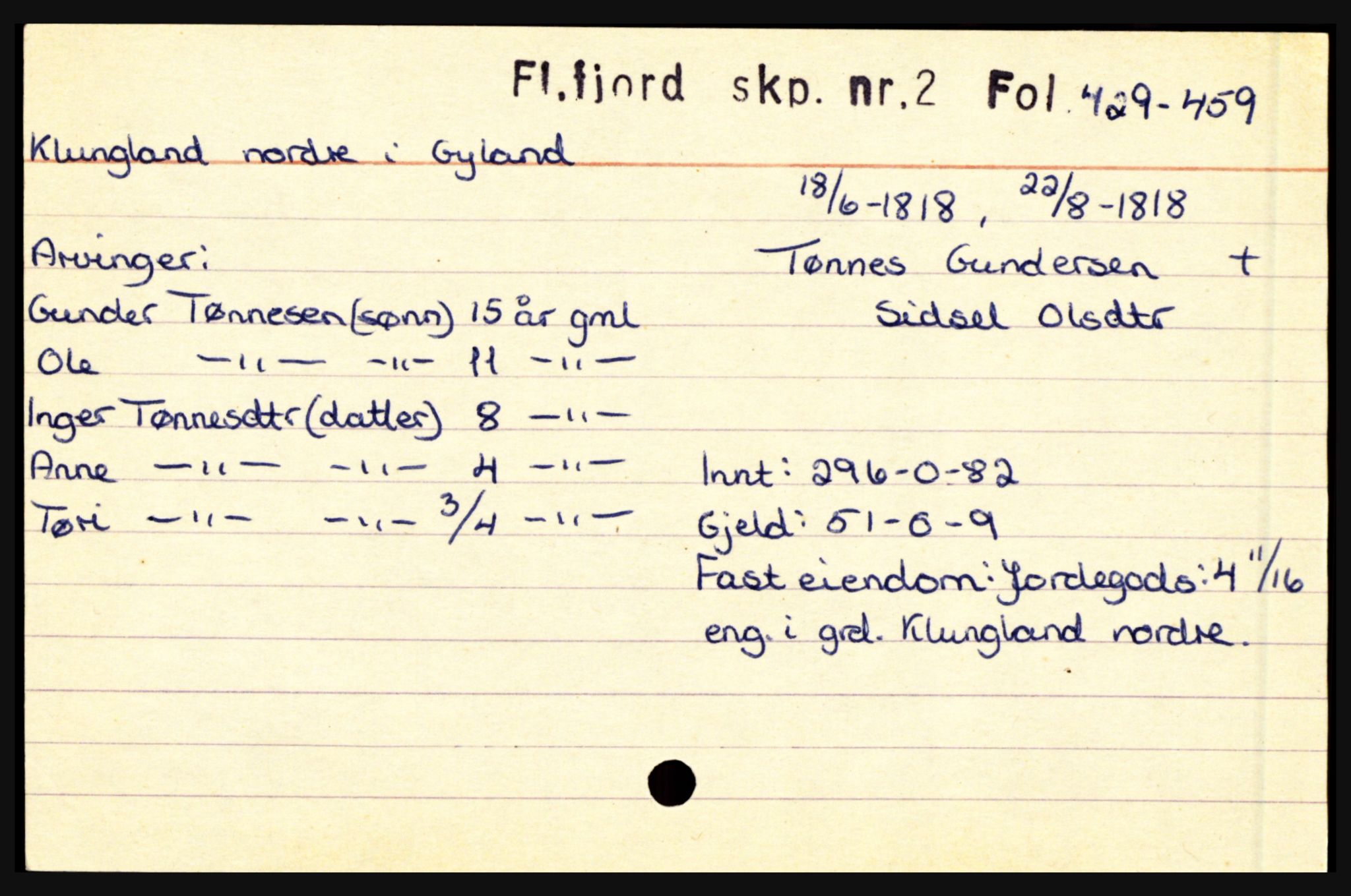 Flekkefjord sorenskriveri, AV/SAK-1221-0001/H, p. 823