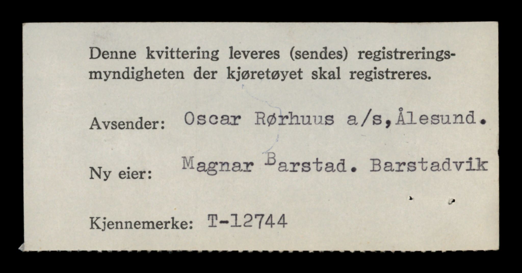 Møre og Romsdal vegkontor - Ålesund trafikkstasjon, AV/SAT-A-4099/F/Fe/L0035: Registreringskort for kjøretøy T 12653 - T 12829, 1927-1998, p. 1763