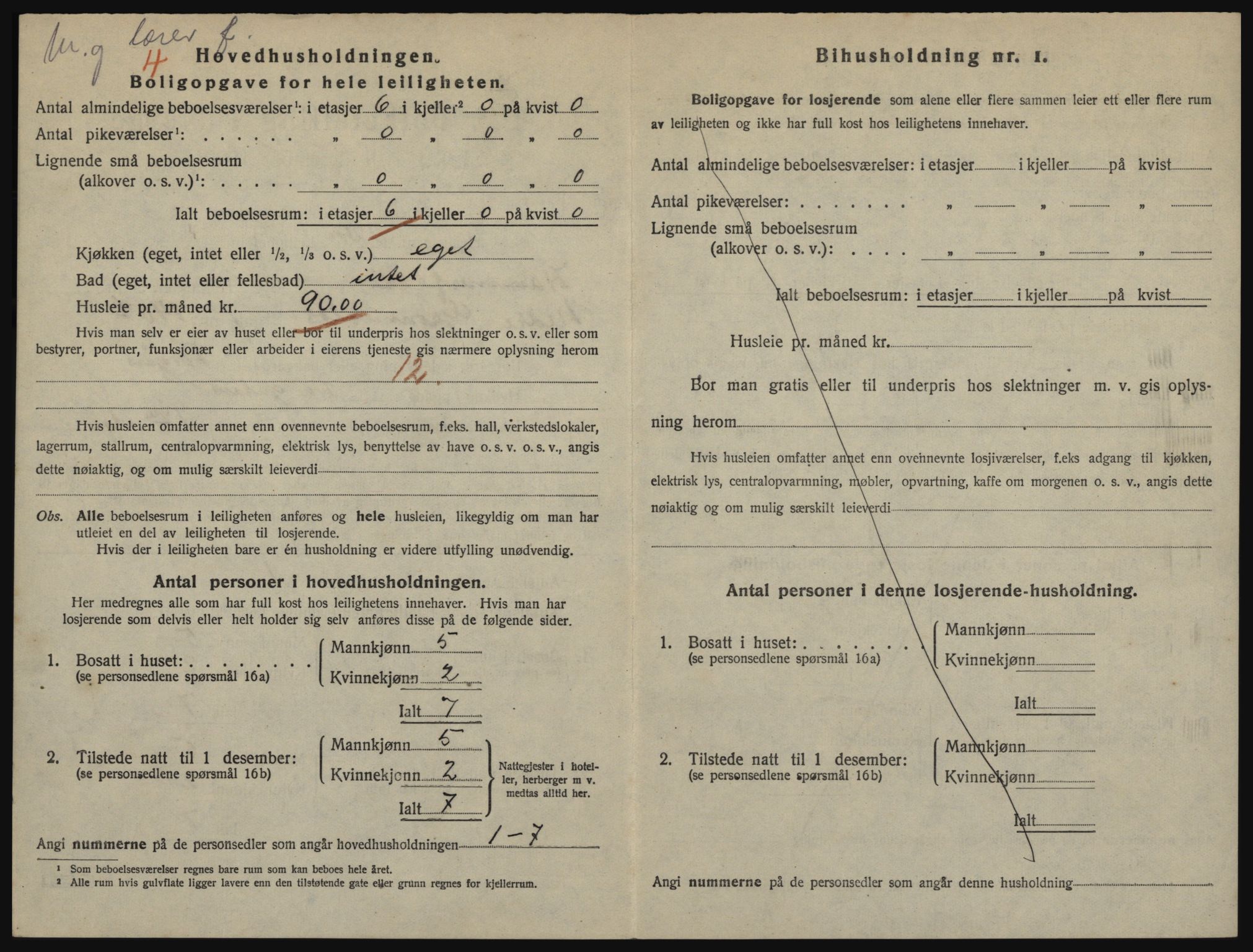 SATØ, 1920 census for Hammerfest, 1920, p. 1419