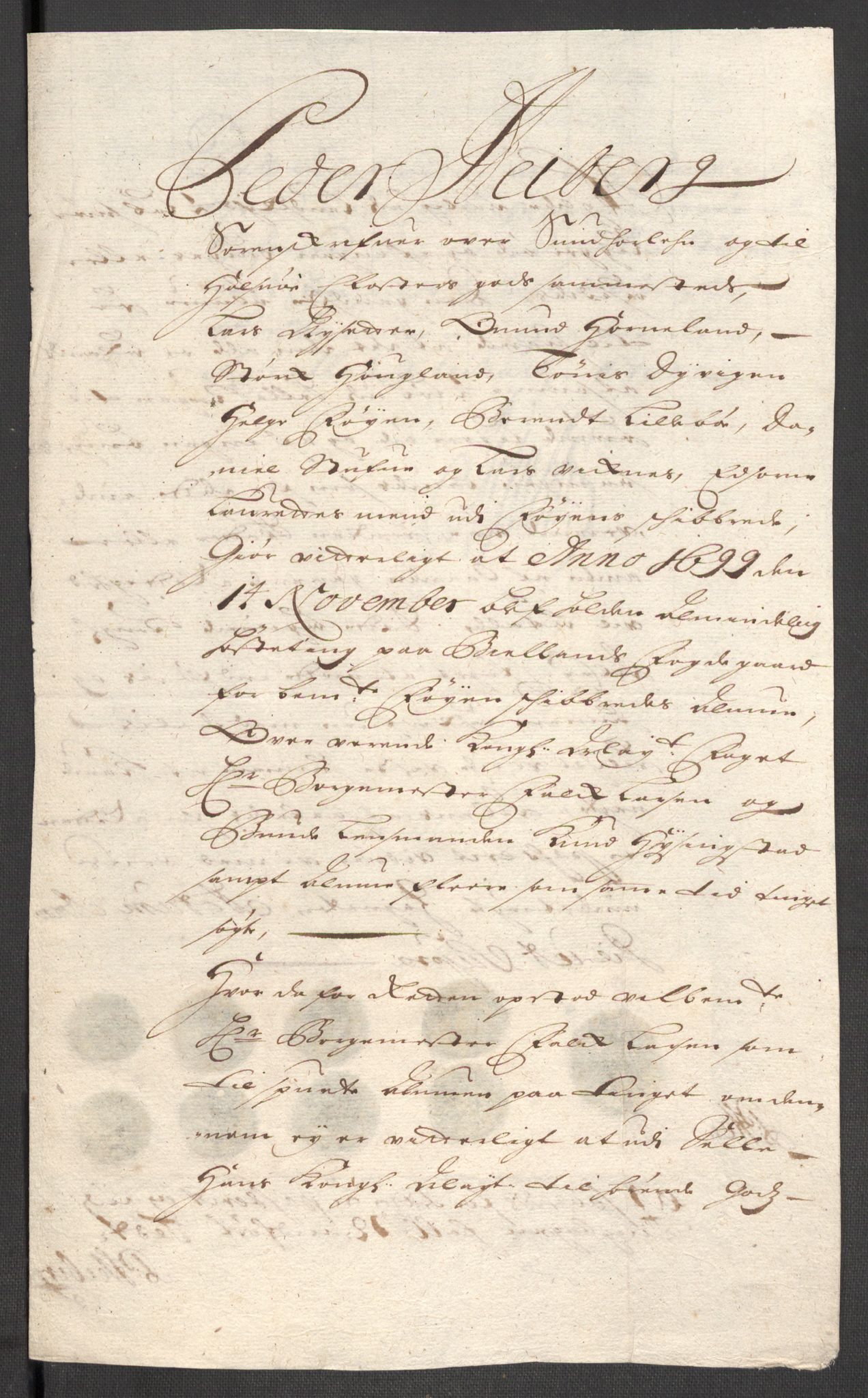 Rentekammeret inntil 1814, Reviderte regnskaper, Fogderegnskap, AV/RA-EA-4092/R48/L2978: Fogderegnskap Sunnhordland og Hardanger, 1699, p. 391