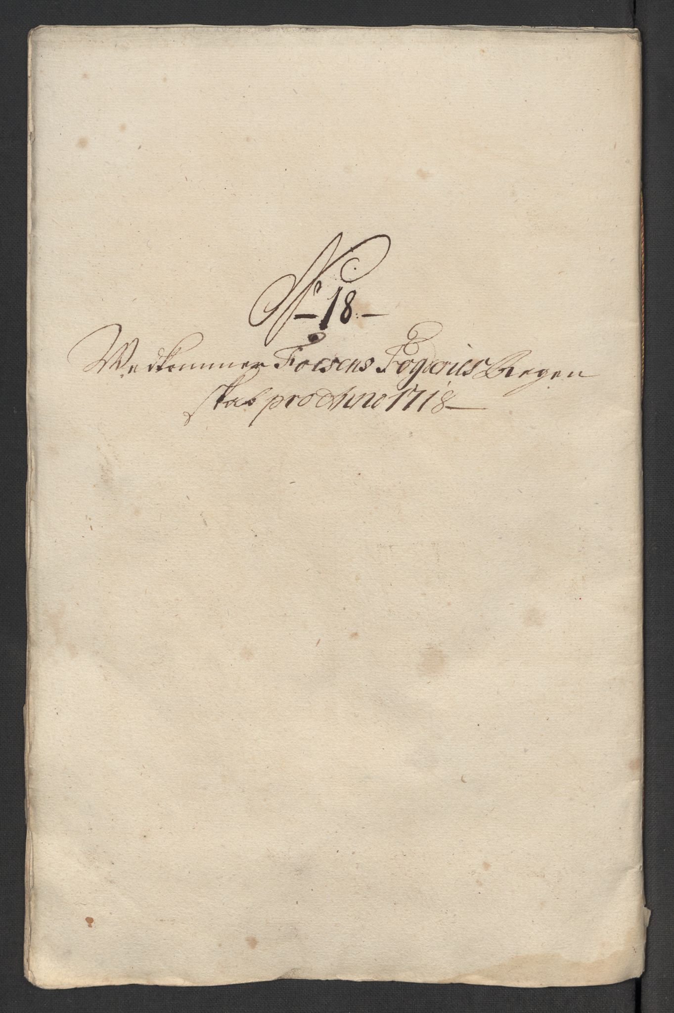 Rentekammeret inntil 1814, Reviderte regnskaper, Fogderegnskap, AV/RA-EA-4092/R57/L3866: Fogderegnskap Fosen, 1718, p. 146