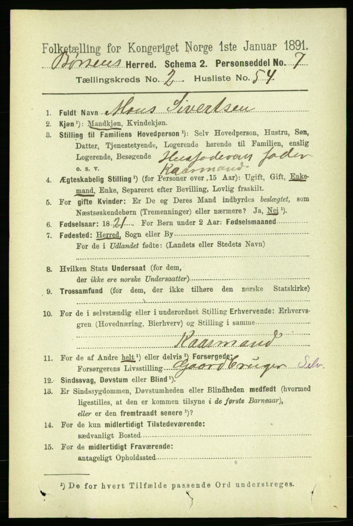 RA, 1891 census for 1658 Børsa, 1891, p. 776