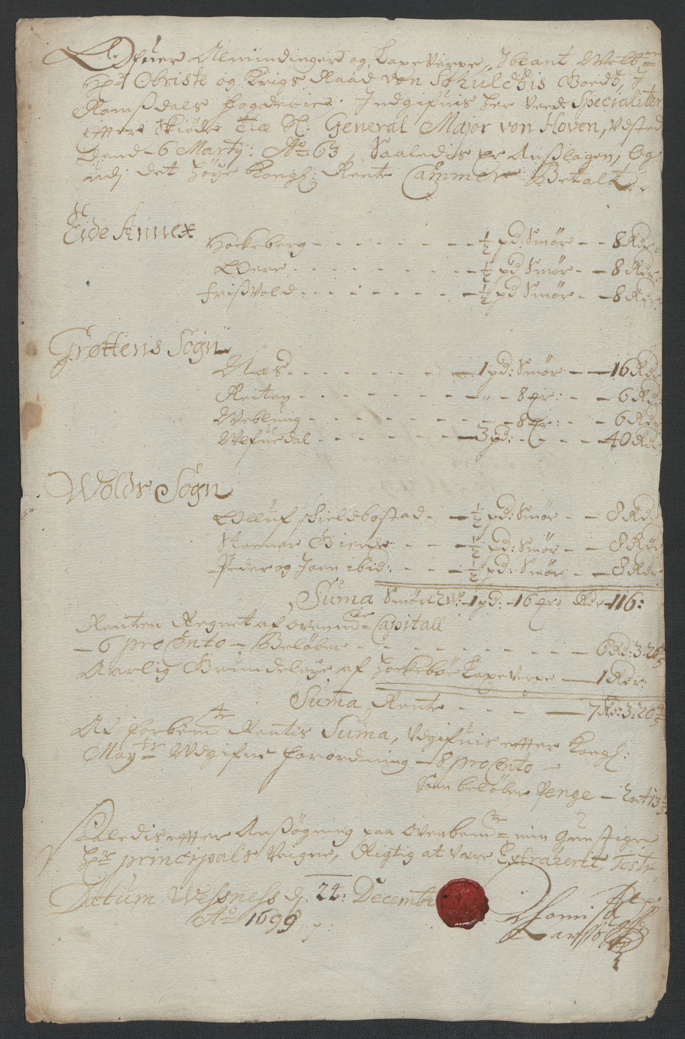 Rentekammeret inntil 1814, Reviderte regnskaper, Fogderegnskap, RA/EA-4092/R55/L3654: Fogderegnskap Romsdal, 1699-1700, p. 102