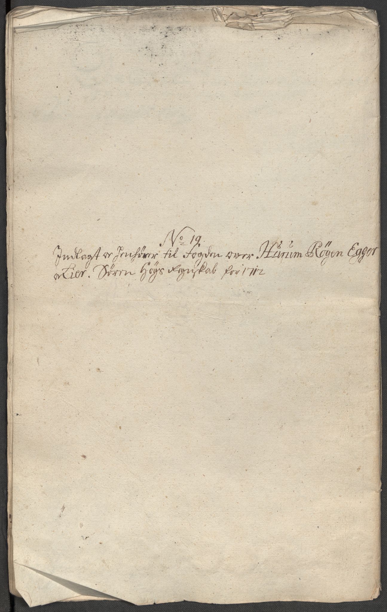 Rentekammeret inntil 1814, Reviderte regnskaper, Fogderegnskap, RA/EA-4092/R31/L1707: Fogderegnskap Hurum, Røyken, Eiker, Lier og Buskerud, 1712, p. 304