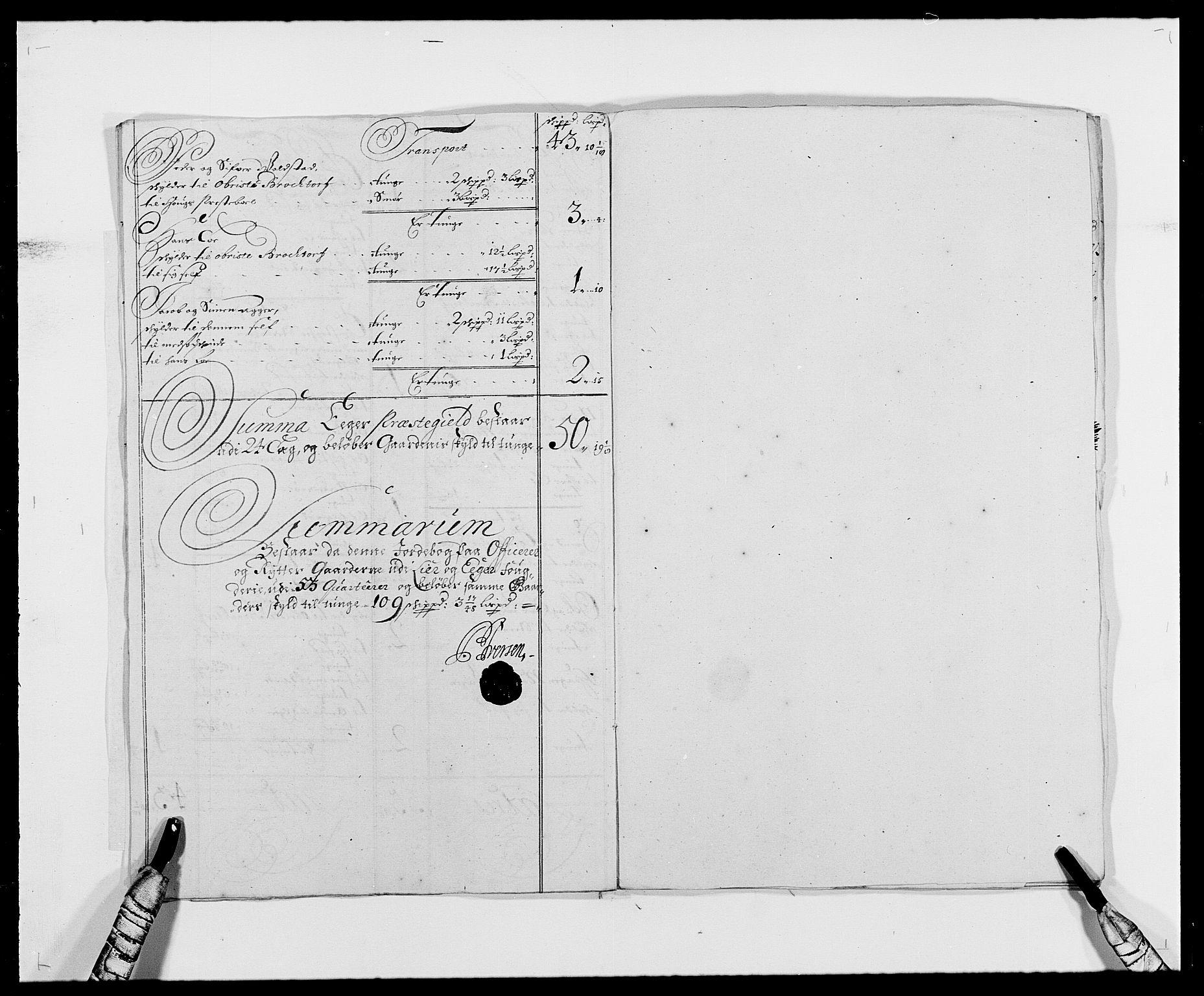 Rentekammeret inntil 1814, Reviderte regnskaper, Fogderegnskap, AV/RA-EA-4092/R28/L1690: Fogderegnskap Eiker og Lier, 1692-1693, p. 105