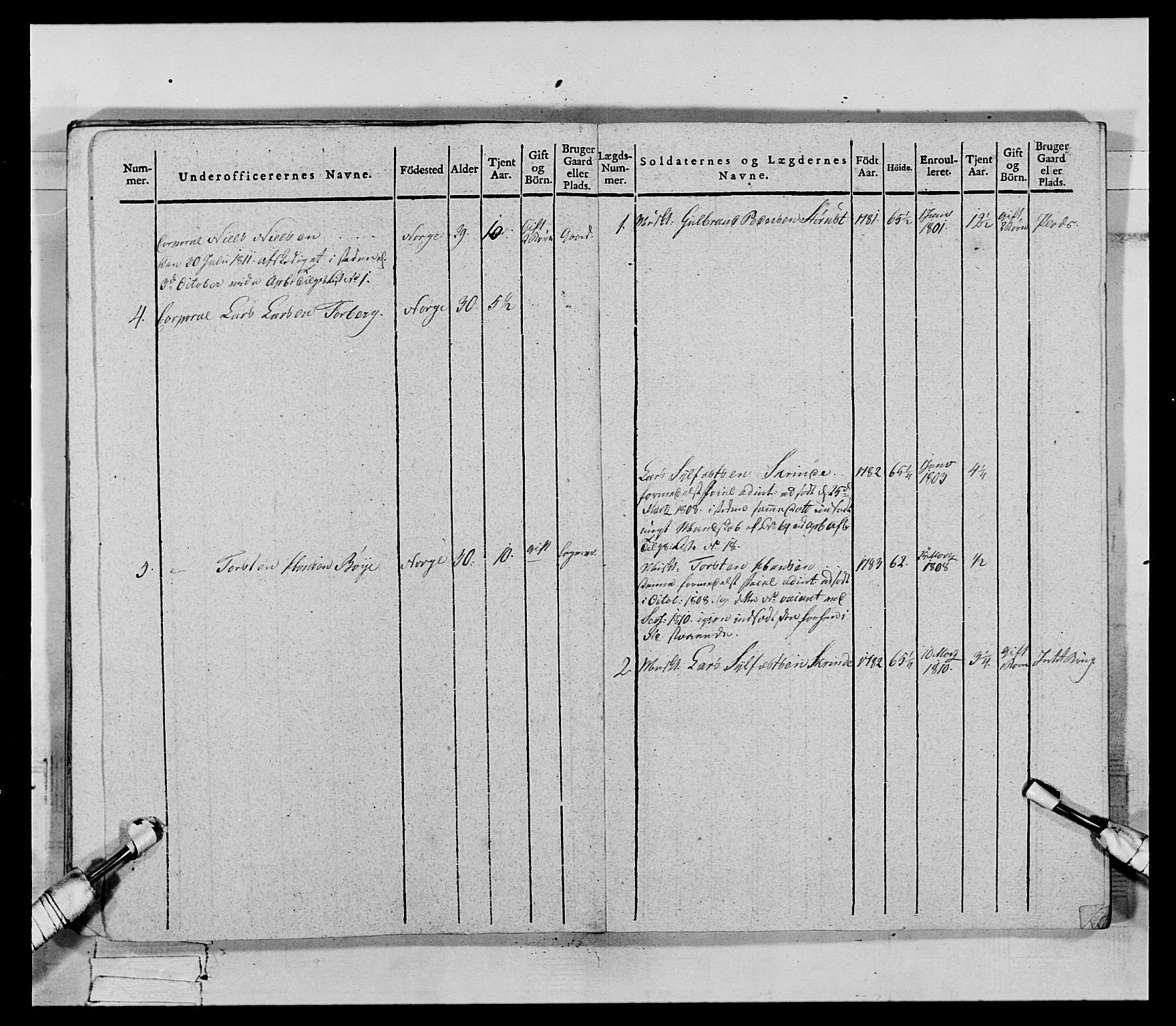 Generalitets- og kommissariatskollegiet, Det kongelige norske kommissariatskollegium, AV/RA-EA-5420/E/Eh/L0069: Opplandske gevorbne infanteriregiment, 1810-1818, p. 619