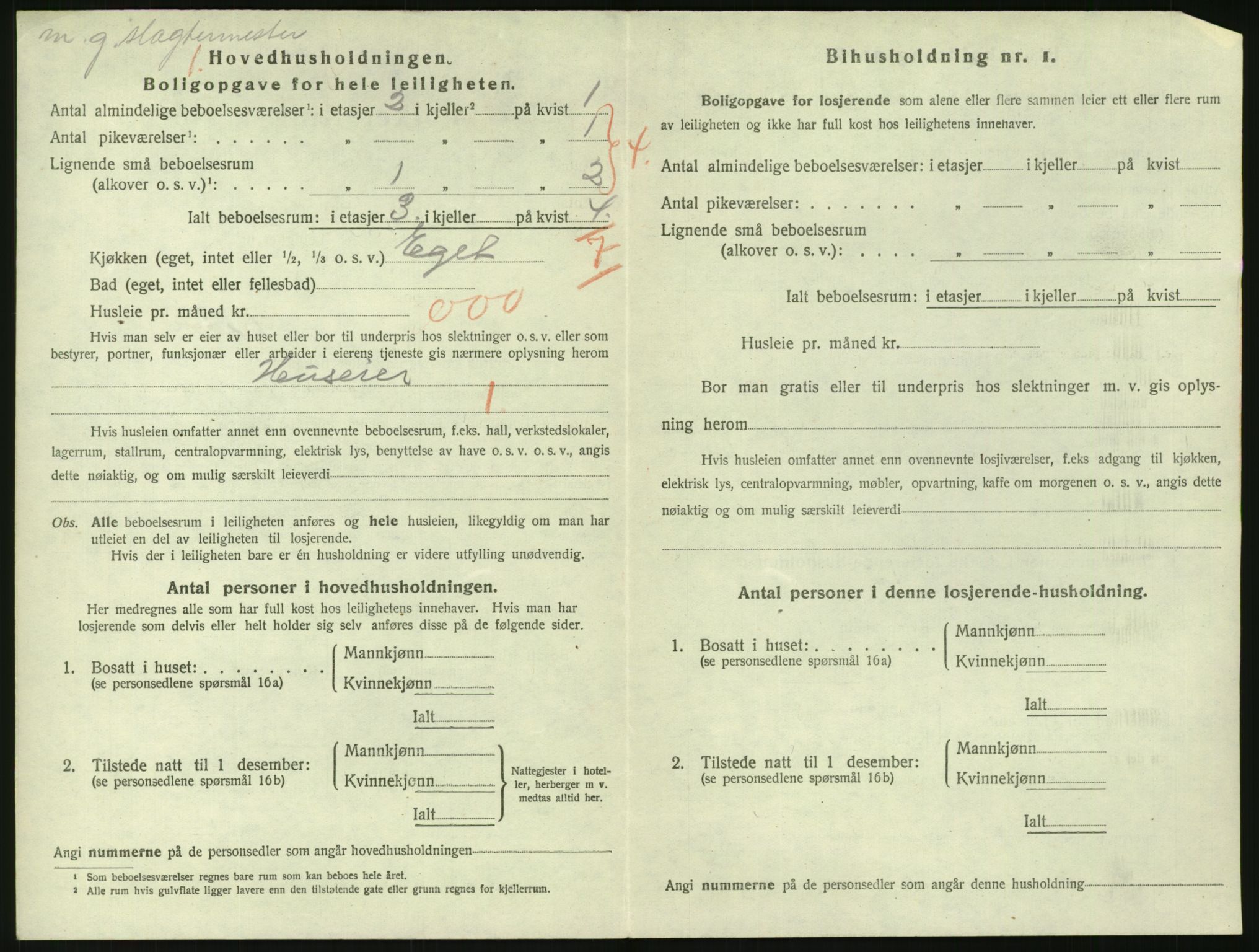 SAK, 1920 census for Risør, 1920, p. 2950