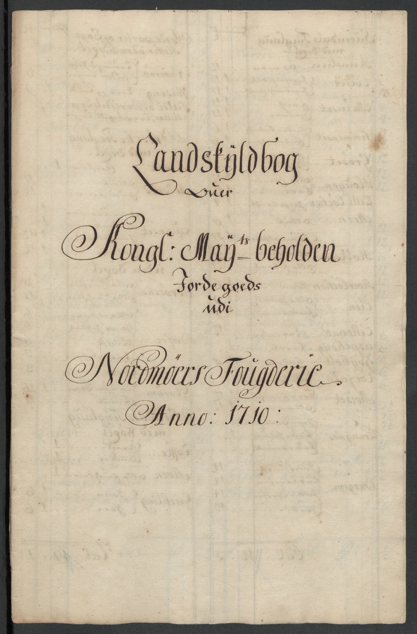 Rentekammeret inntil 1814, Reviderte regnskaper, Fogderegnskap, RA/EA-4092/R56/L3744: Fogderegnskap Nordmøre, 1709-1710, p. 267
