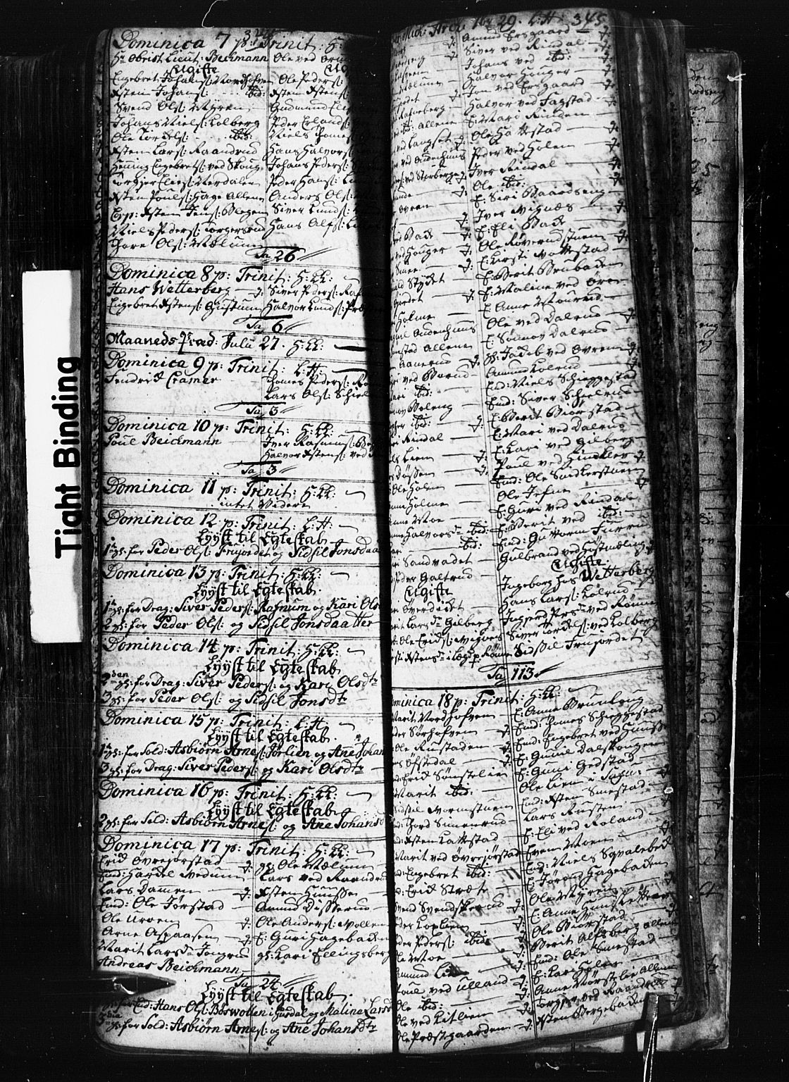 Fåberg prestekontor, AV/SAH-PREST-086/H/Ha/Hab/L0001: Parish register (copy) no. 1, 1727-1767, p. 342-343