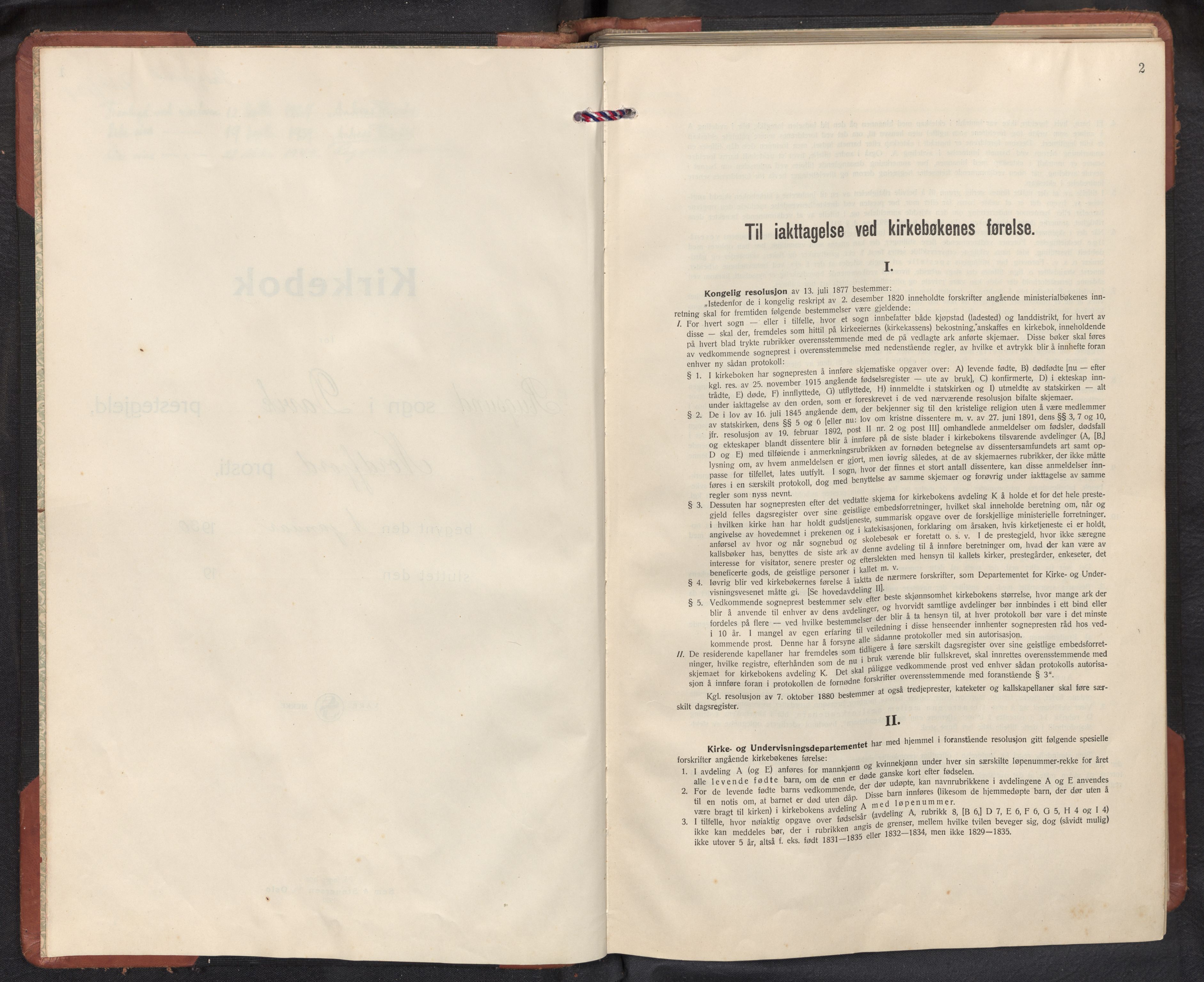 Davik sokneprestembete, AV/SAB-A-79701/H/Hab/Habc/L0004: Parish register (copy) no. C 4, 1930-1952, p. 1b-2a