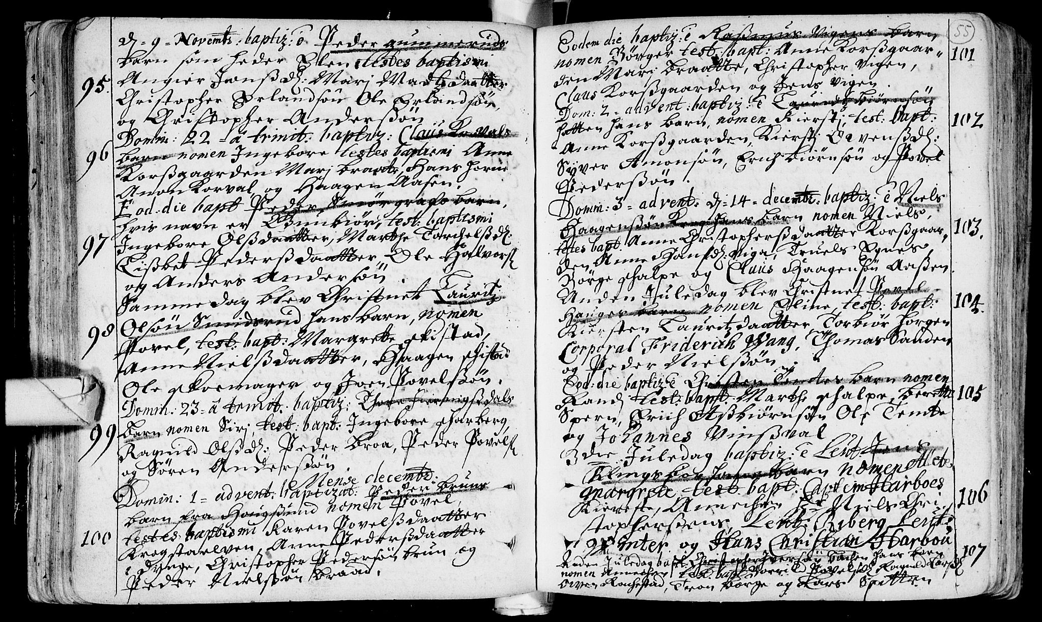 Eiker kirkebøker, AV/SAKO-A-4/F/Fa/L0002: Parish register (official) no. I 2, 1705-1724, p. 55