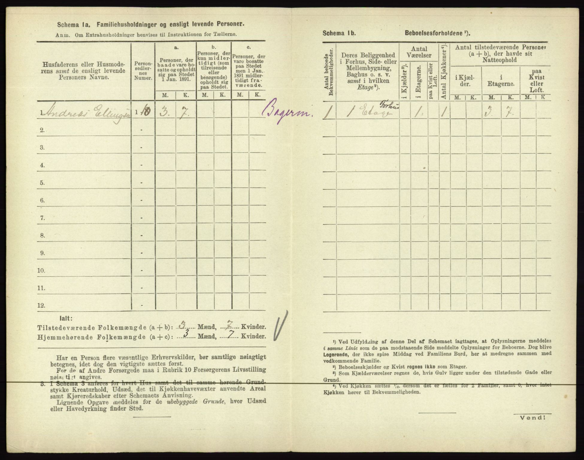 RA, 1891 census for 0601 Hønefoss, 1891, p. 386