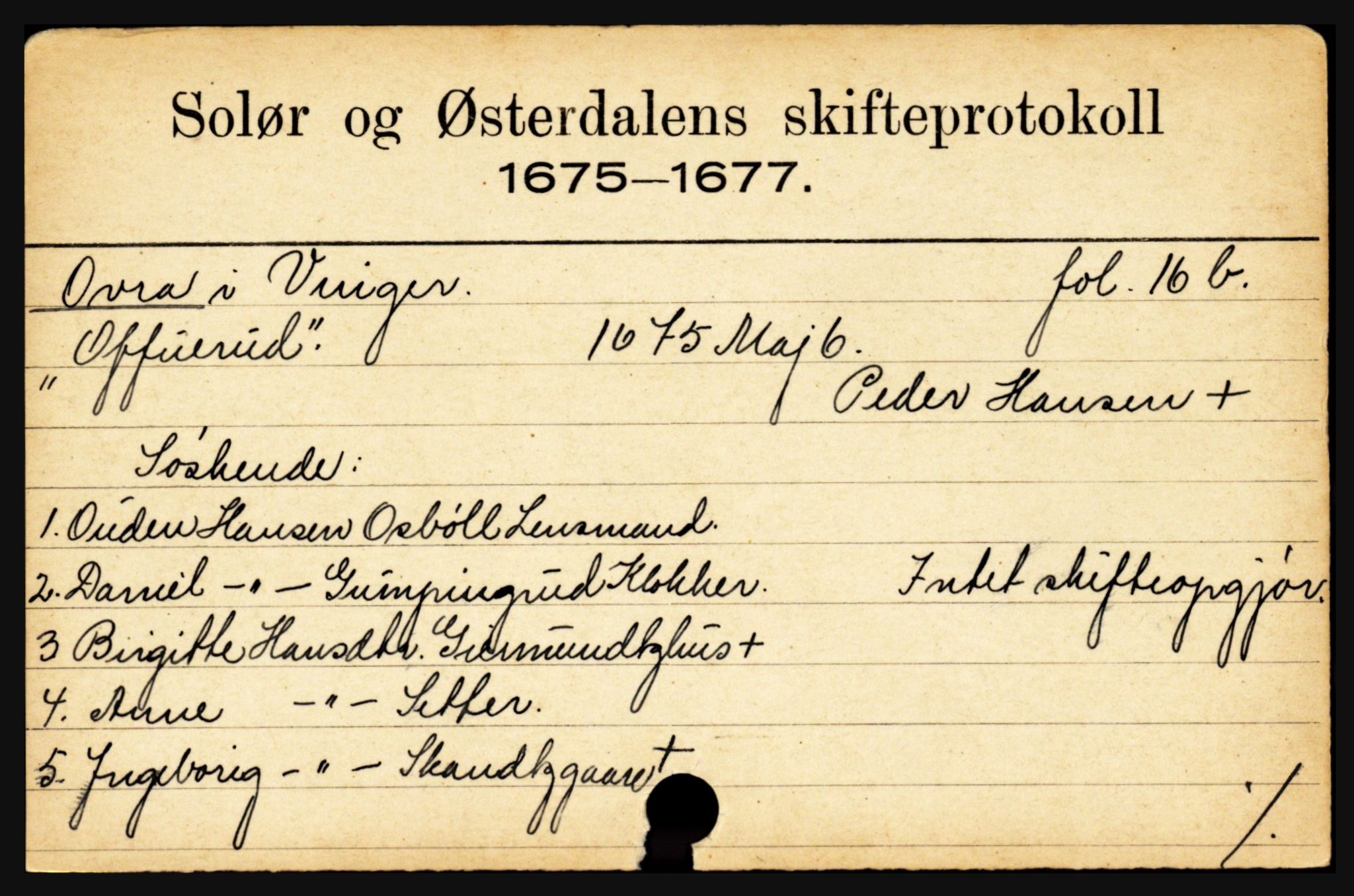 Solør og Østerdalen sorenskriveri, SAH/TING-024/J, 1716-1774, p. 4561