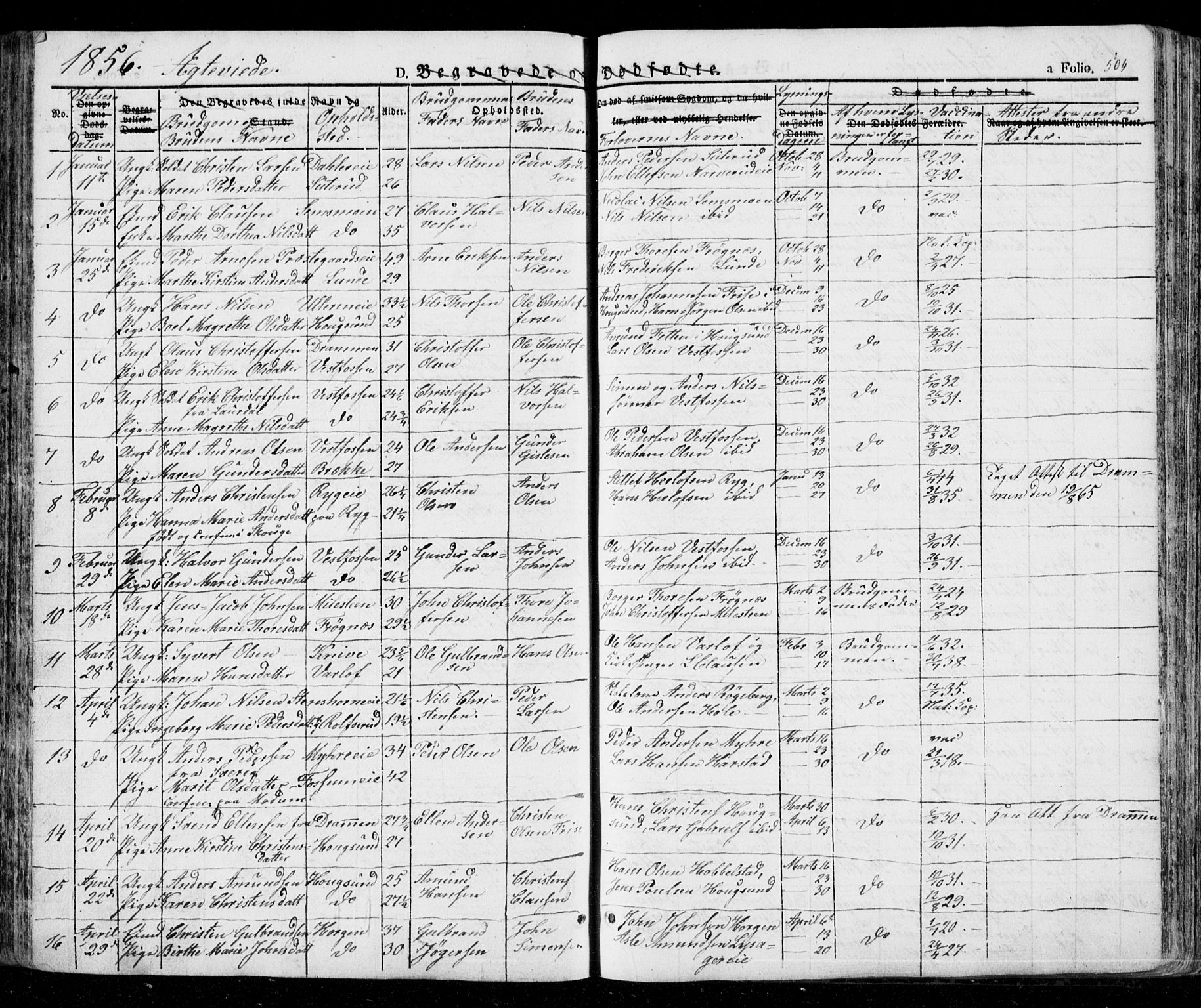 Eiker kirkebøker, AV/SAKO-A-4/G/Ga/L0002: Parish register (copy) no. I 2, 1832-1856, p. 504