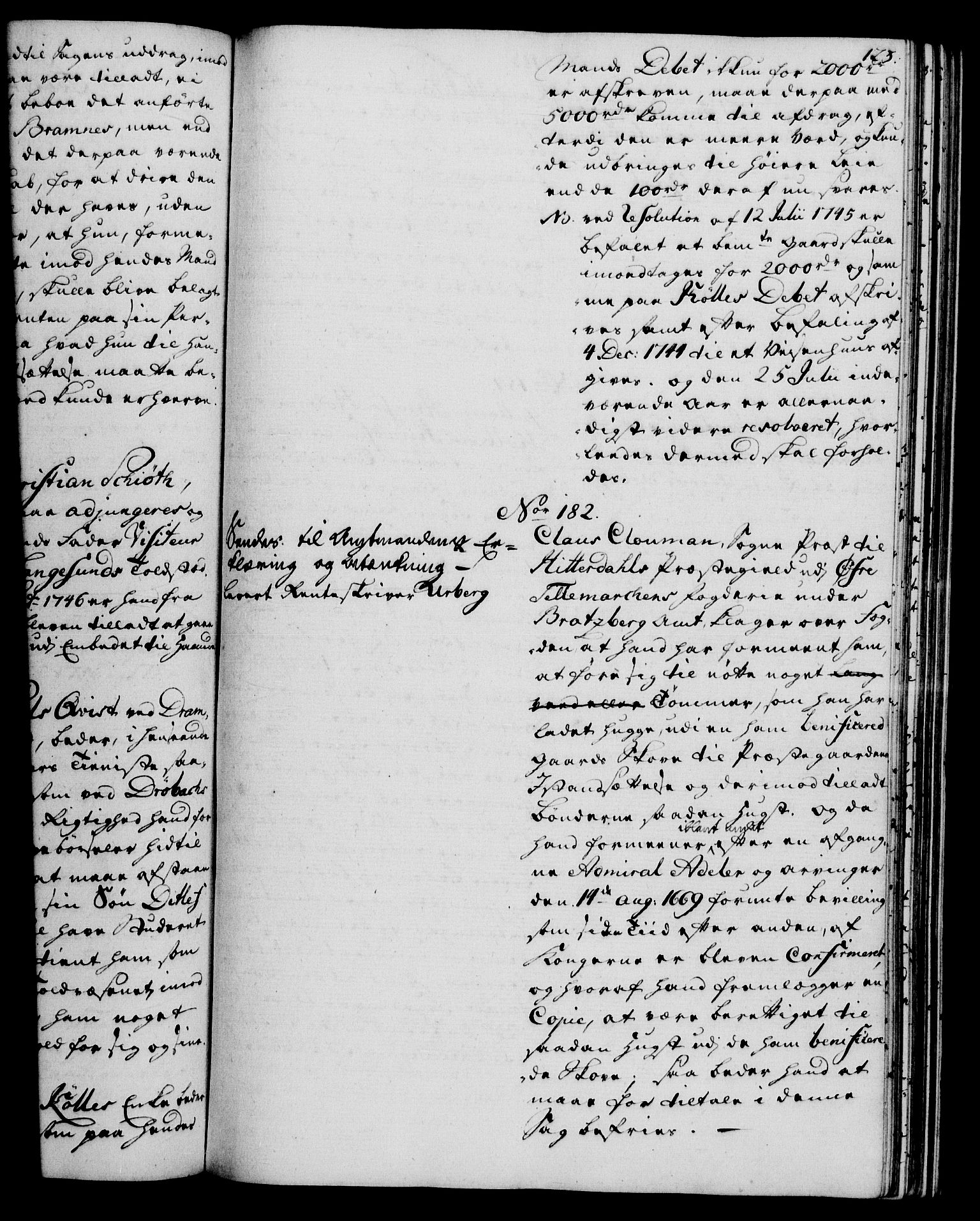 Rentekammeret, Kammerkanselliet, RA/EA-3111/G/Gh/Gha/L0034: Norsk ekstraktmemorialprotokoll (merket RK 53.79), 1756-1759, p. 123