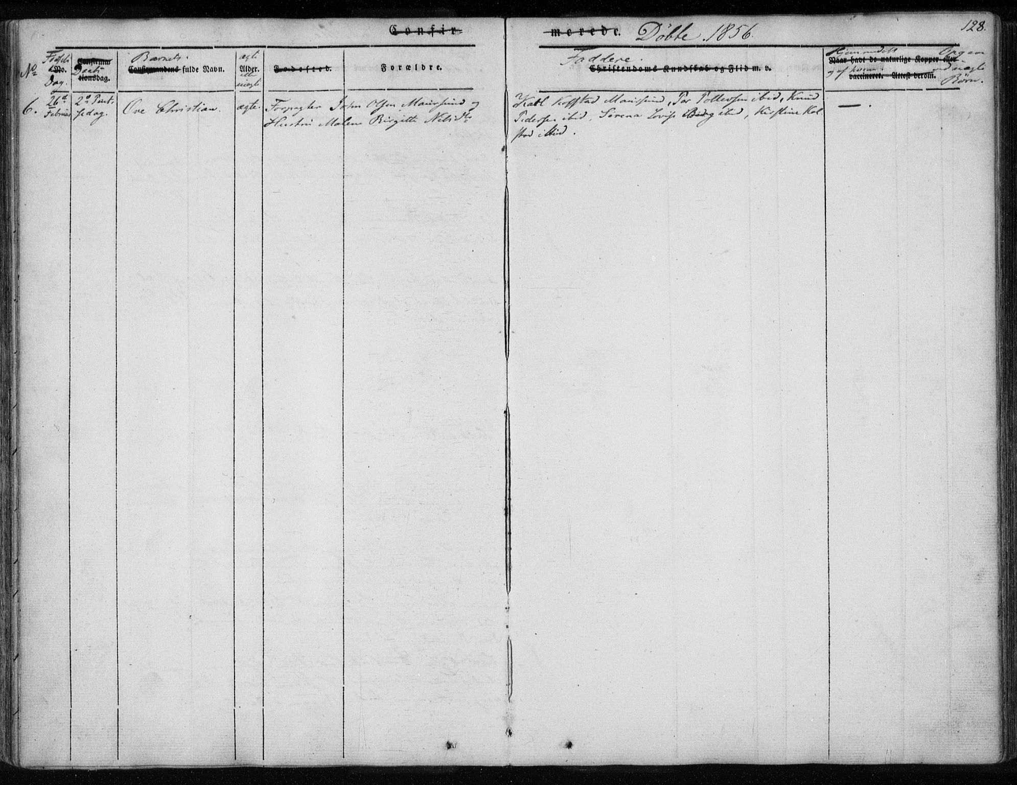Ministerialprotokoller, klokkerbøker og fødselsregistre - Nordland, AV/SAT-A-1459/891/L1299: Parish register (official) no. 891A04, 1841-1856, p. 128