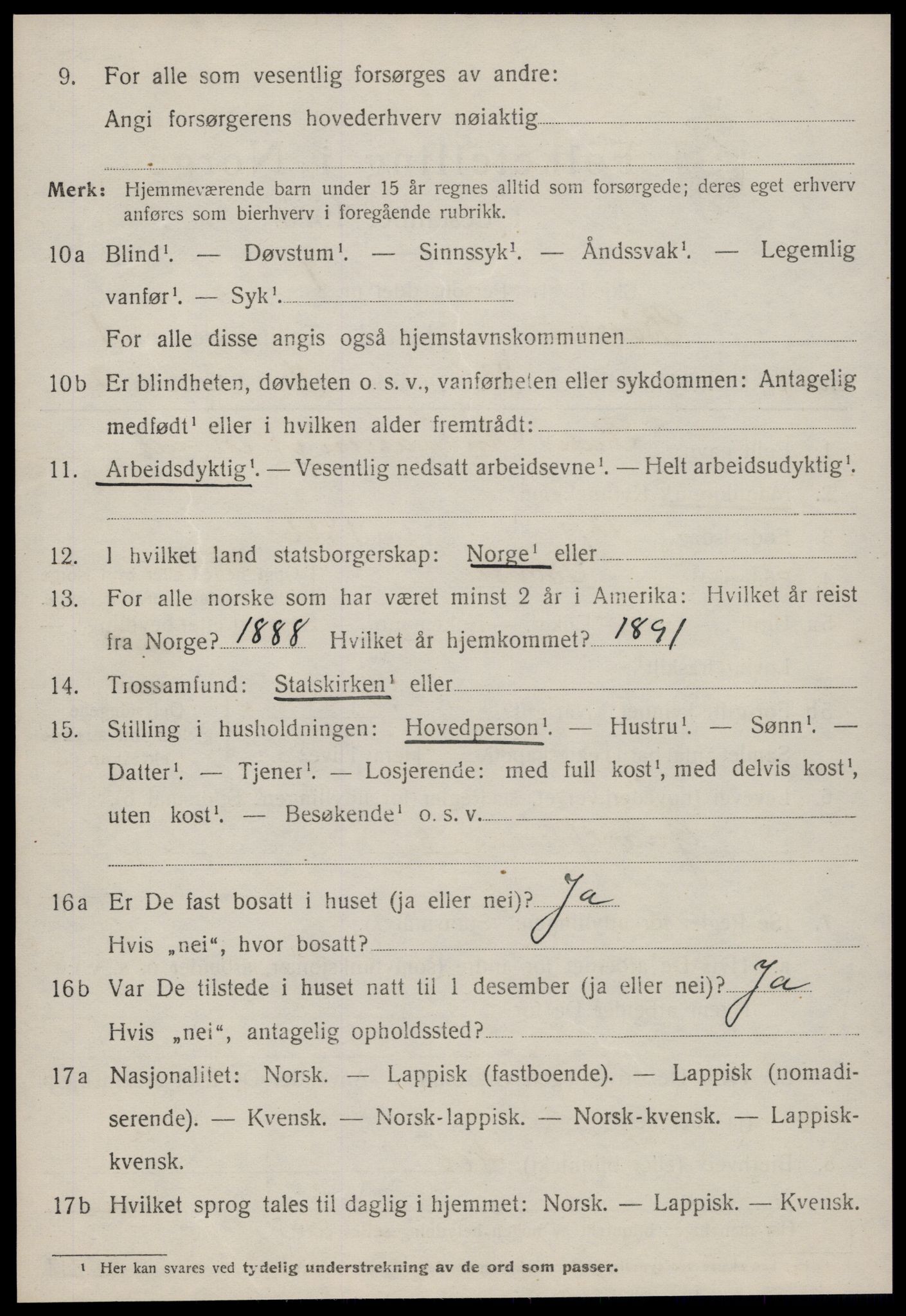 SAT, 1920 census for Børsa, 1920, p. 718