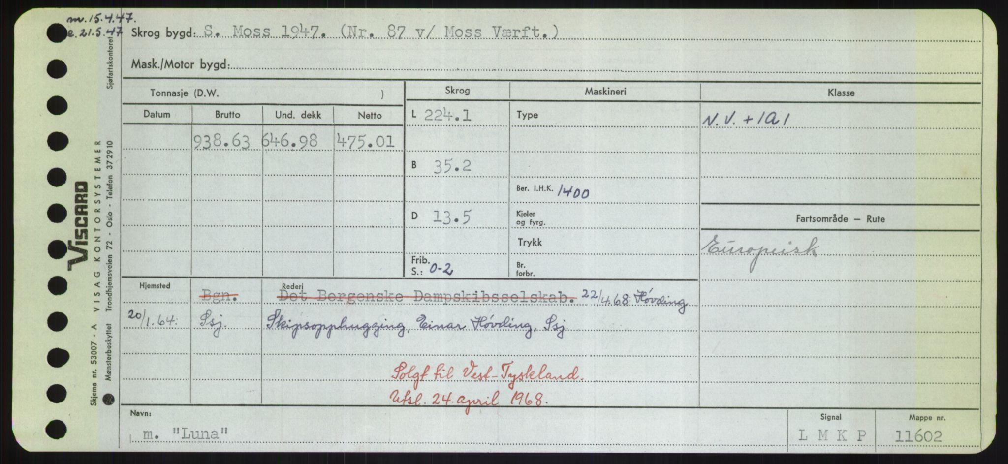 Sjøfartsdirektoratet med forløpere, Skipsmålingen, AV/RA-S-1627/H/Hd/L0023: Fartøy, Lia-Løv, p. 403