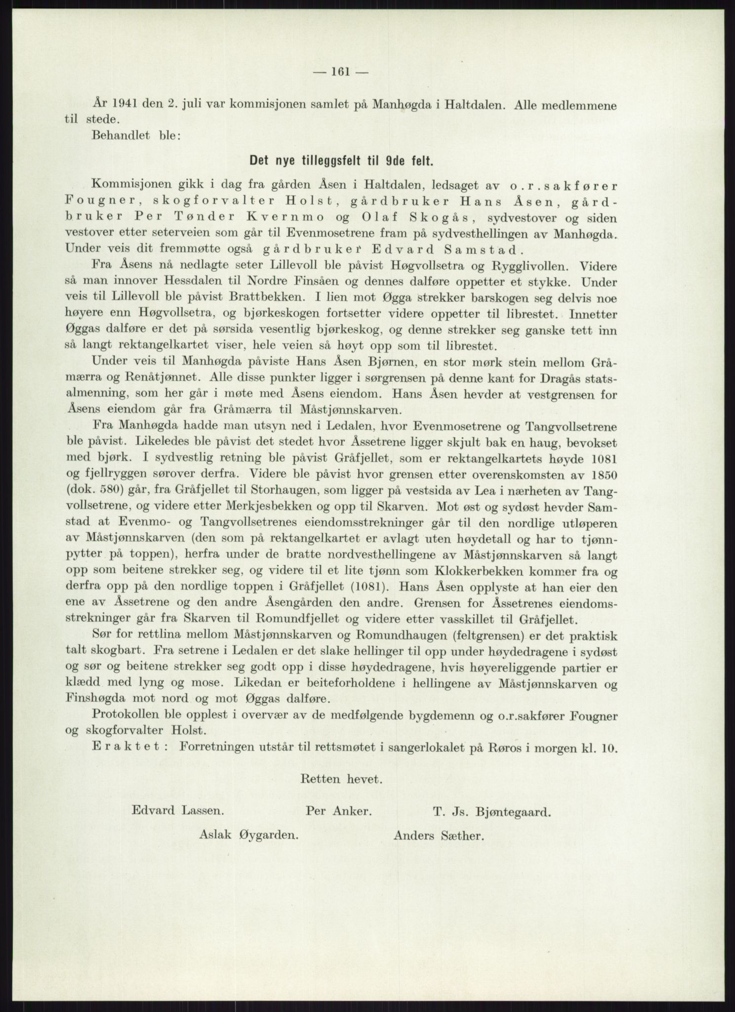 Høyfjellskommisjonen, AV/RA-S-1546/X/Xa/L0001: Nr. 1-33, 1909-1953, p. 4437