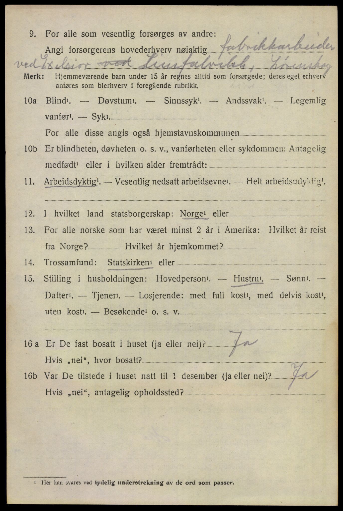 SAO, 1920 census for Lørenskog, 1920, p. 4222