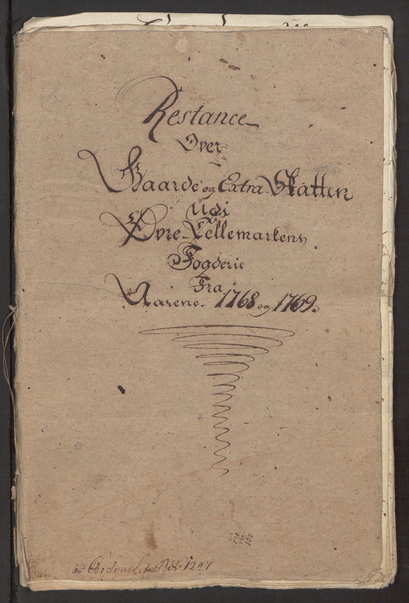 Rentekammeret inntil 1814, Reviderte regnskaper, Fogderegnskap, RA/EA-4092/R38/L2293: Ekstraskatten Øvre Telemark, 1762-1770, p. 362