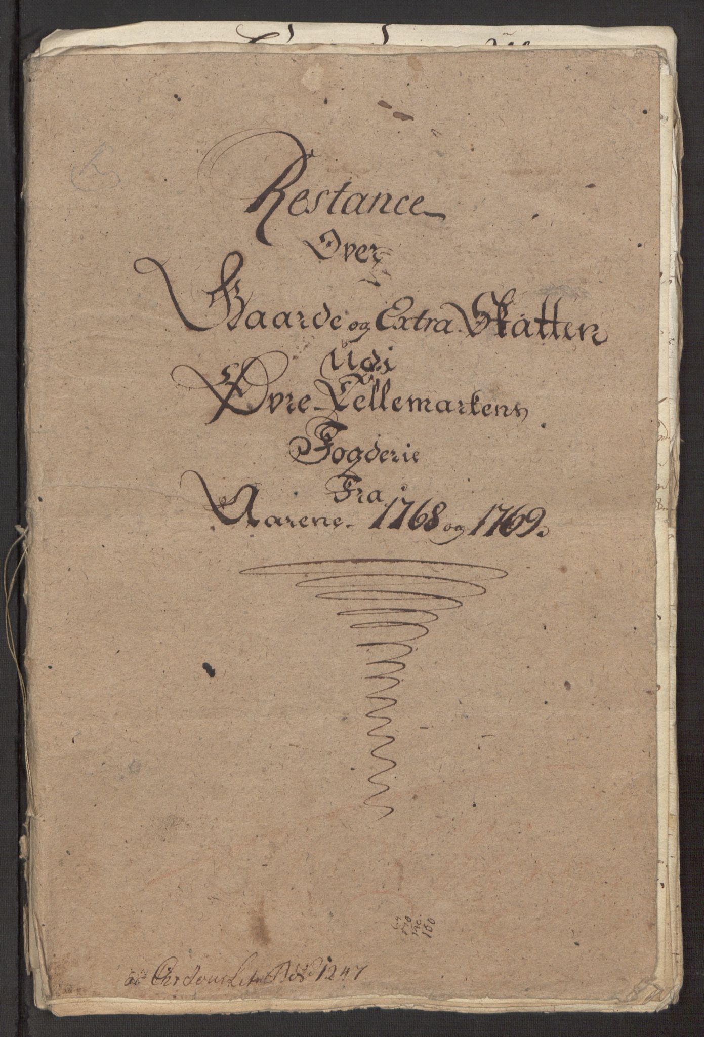Rentekammeret inntil 1814, Reviderte regnskaper, Fogderegnskap, AV/RA-EA-4092/R38/L2293: Ekstraskatten Øvre Telemark, 1762-1770, p. 362