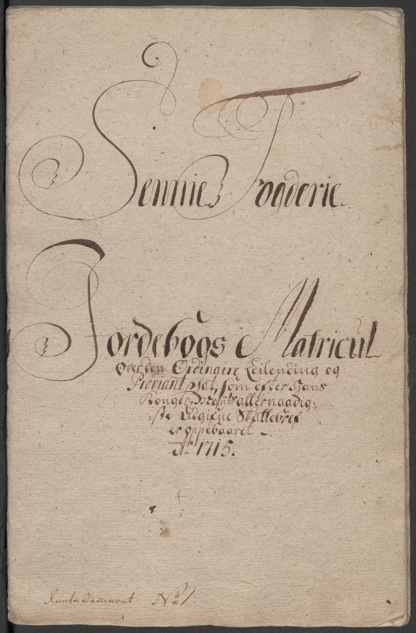 Rentekammeret inntil 1814, Reviderte regnskaper, Fogderegnskap, AV/RA-EA-4092/R68/L4761: Fogderegnskap Senja og Troms, 1715, p. 28