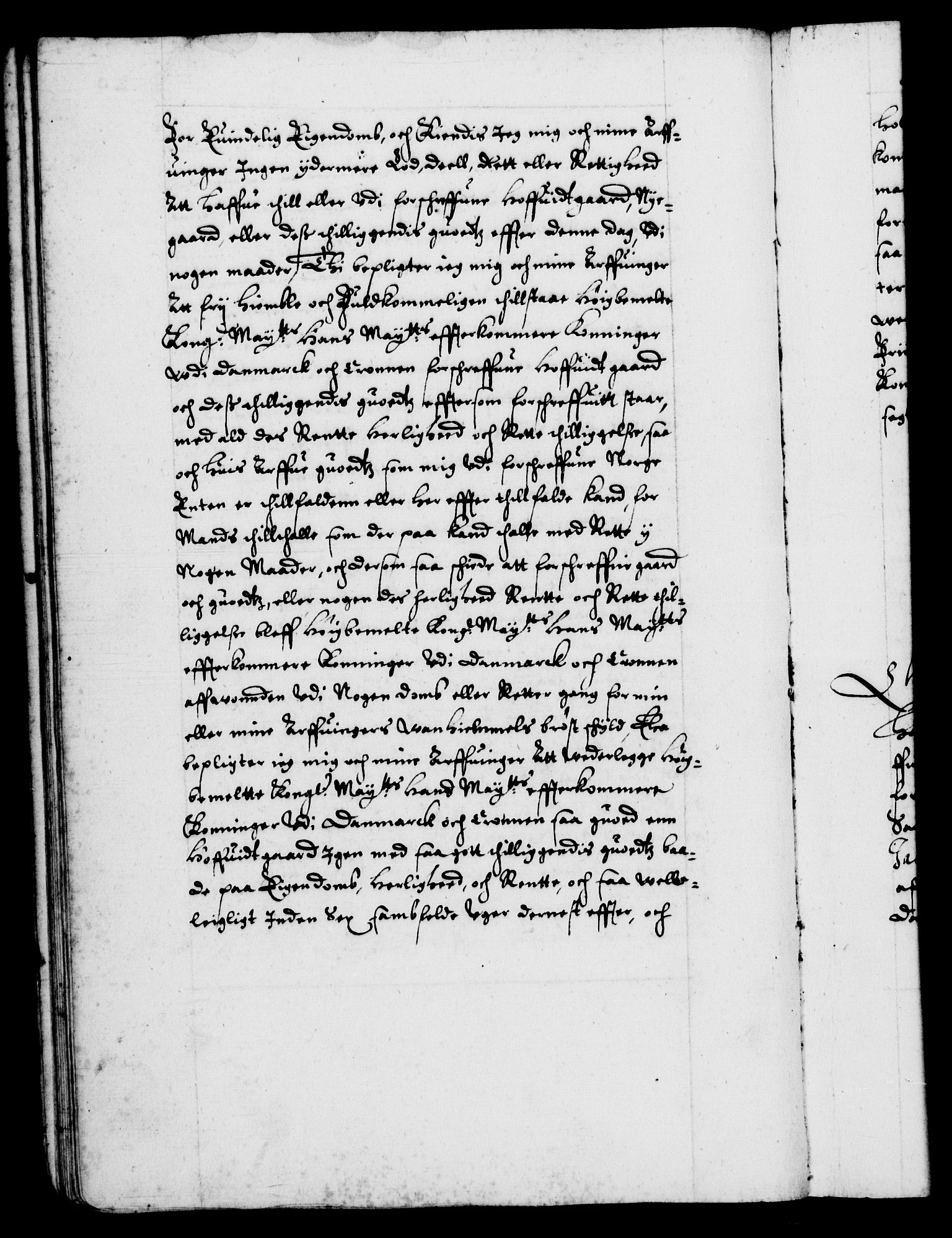 Danske Kanselli 1572-1799, RA/EA-3023/F/Fc/Fca/Fcaa/L0004: Norske registre (mikrofilm), 1617-1630, p. 29b