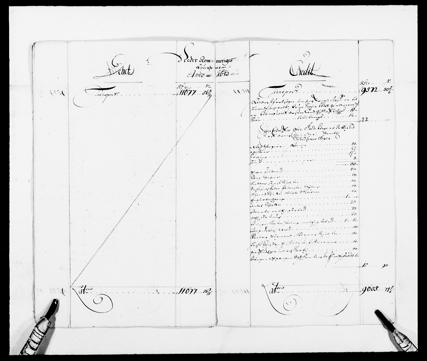 Rentekammeret inntil 1814, Reviderte regnskaper, Fogderegnskap, AV/RA-EA-4092/R11/L0571: Fogderegnskap Nedre Romerike, 1683-1685, p. 10